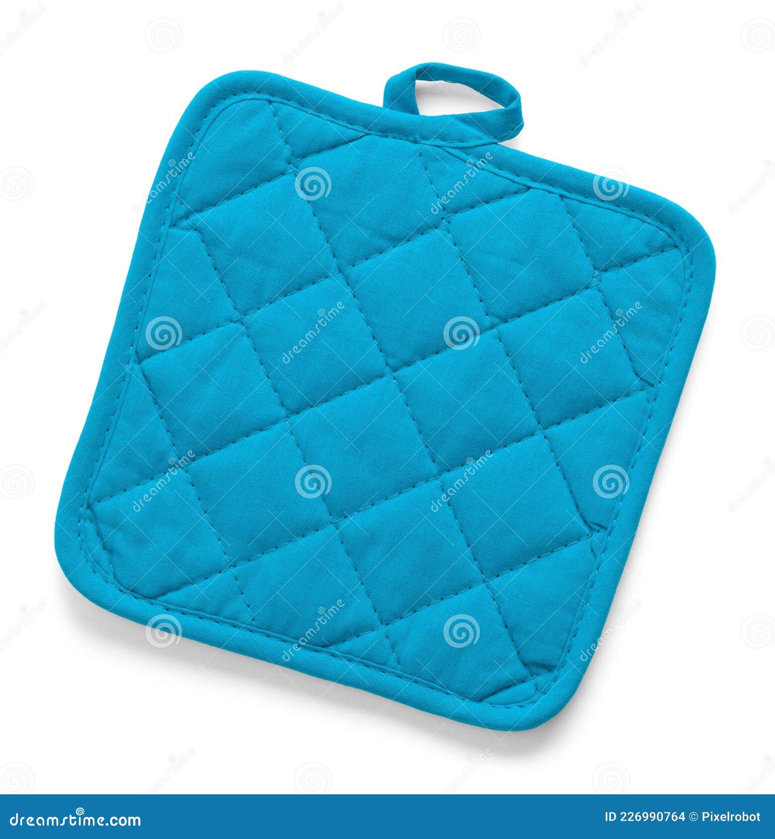 Hot Pad stock photo. Image of oven, blue, mitt, fabric 226990764