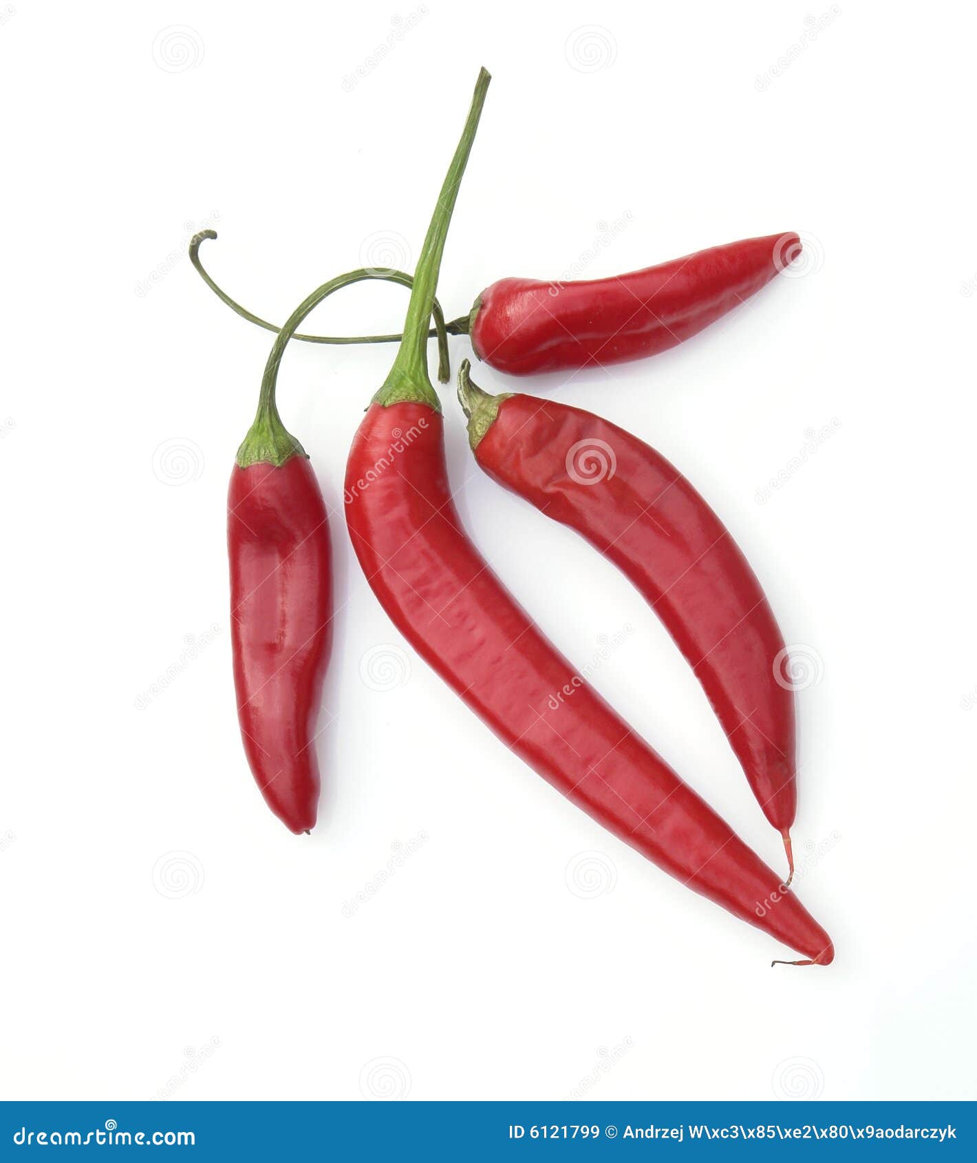 Hot pepper stock image. Image of long, indian, heat, isolated 6121799