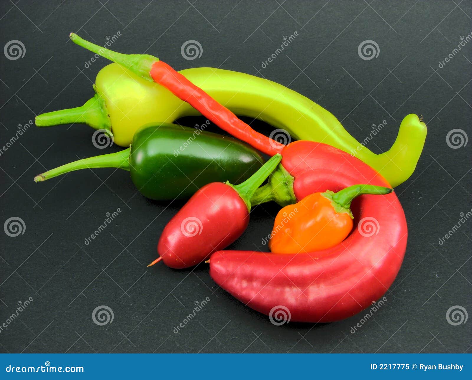 Hot Pepper Mix stock image. Image of jalape, spicy, painful 2217775