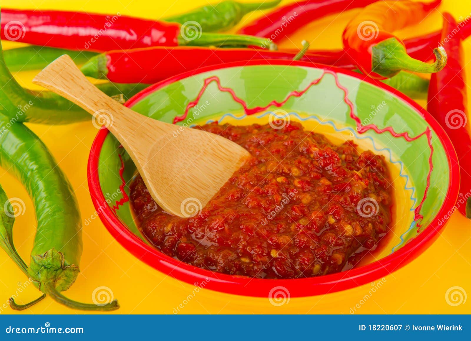 Hot pepper paste stock image. Image of spicy, paste, chili 18220607