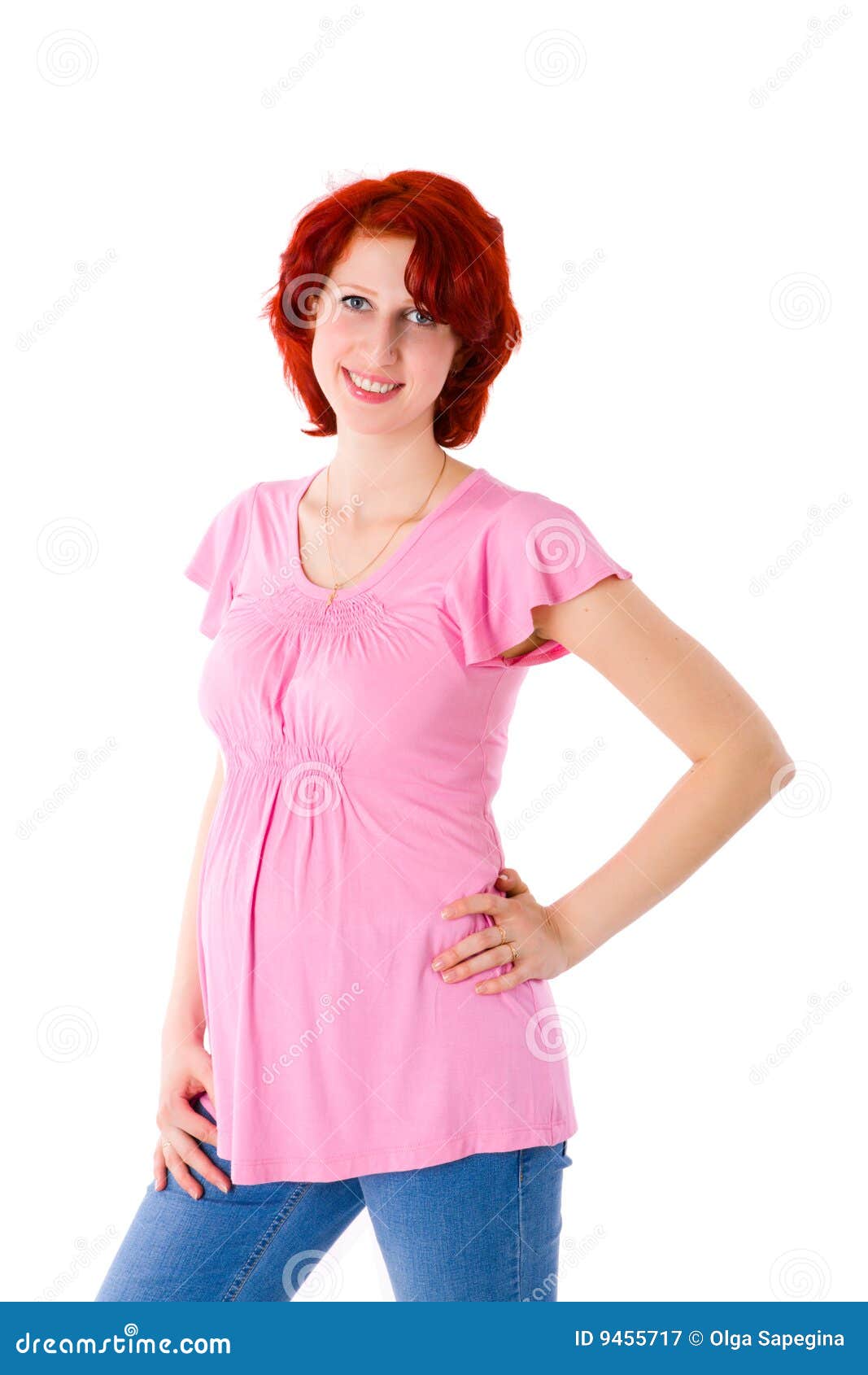 Hot pregnant woman stock image. Image of looking, mother 9455717