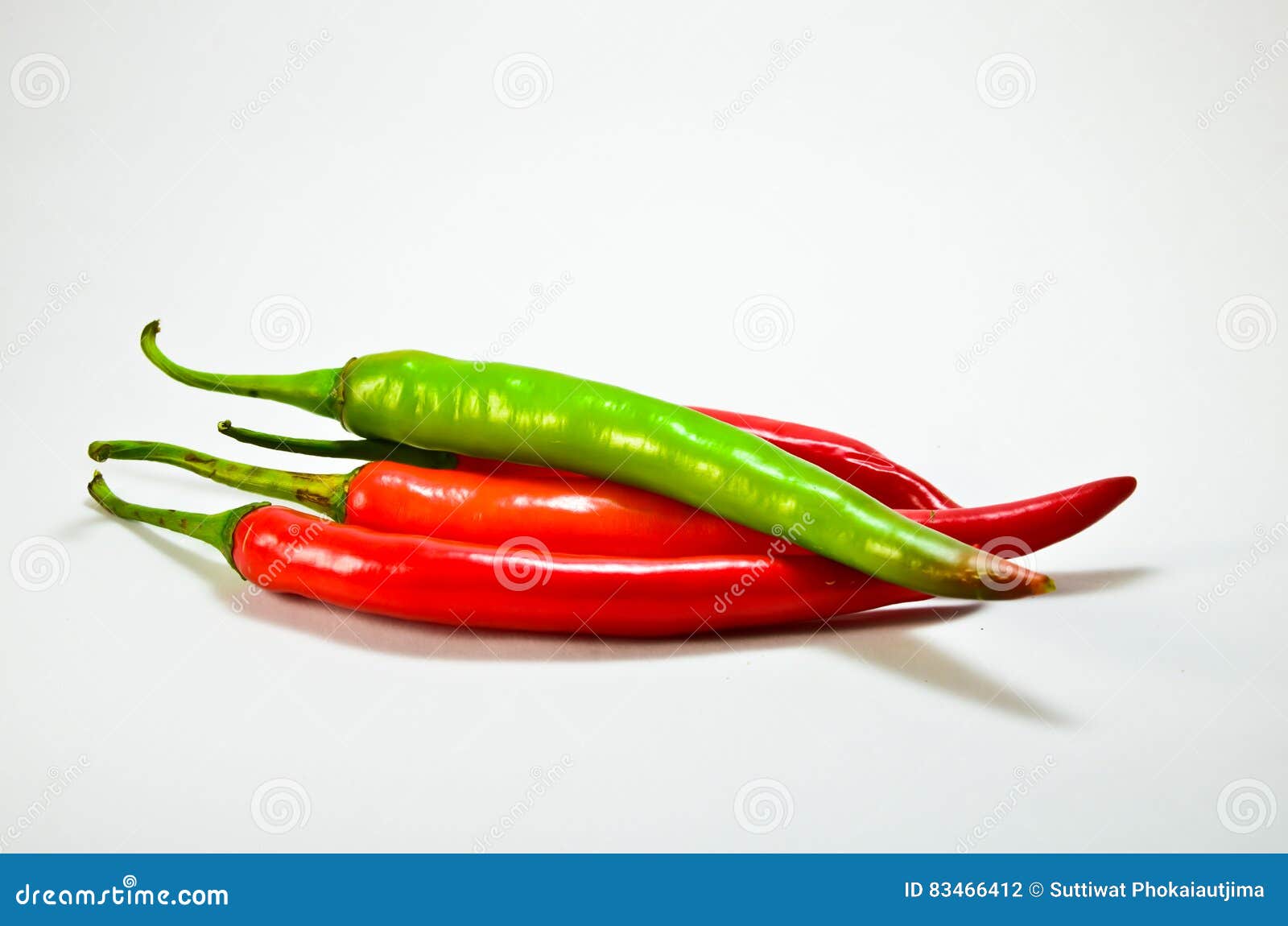 Hot Red, Green Chili Peppers Stock Photo Image of paprika, background