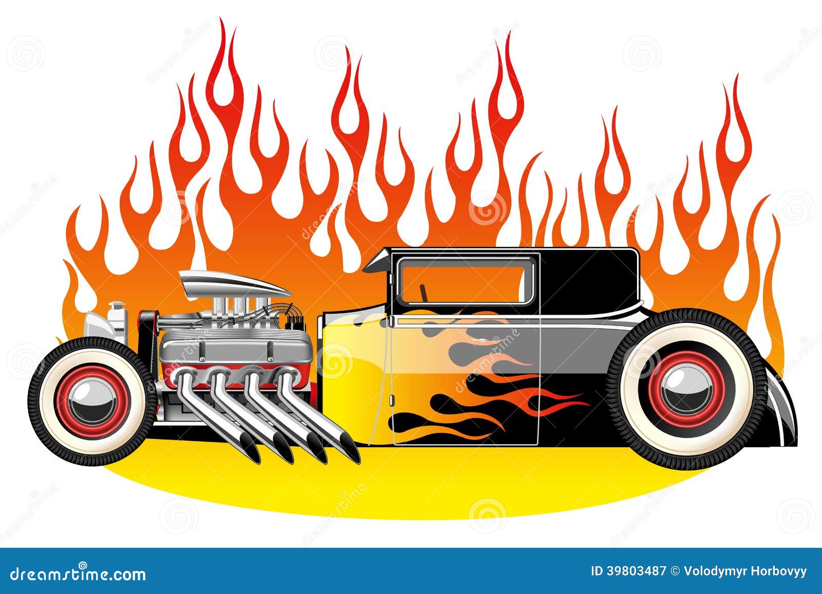 Hot rod flames Vectors & Illustrations for Free Download