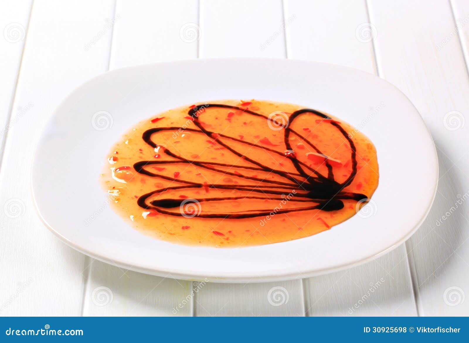 Hot Sauce and Balsamic Vinegar Stock Photo Image of food, decoration