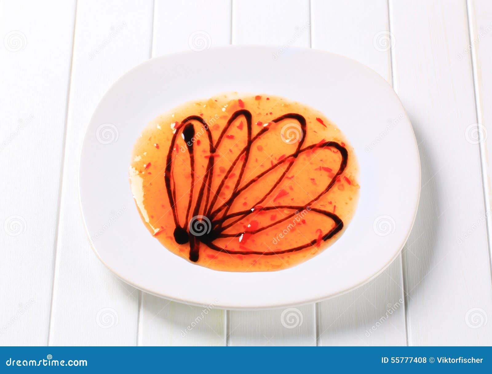 Hot Sauce and Balsamic Vinegar Stock Photo Image of glaze, styling