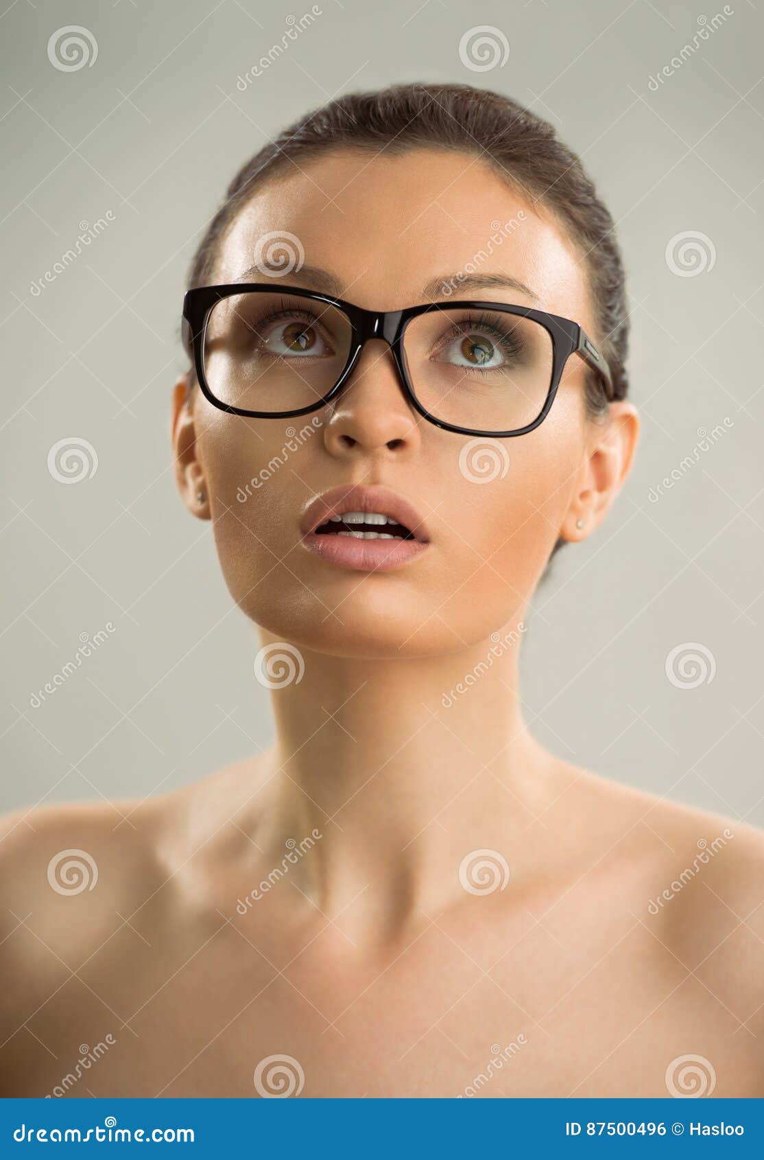 Girl With Glasses Naked