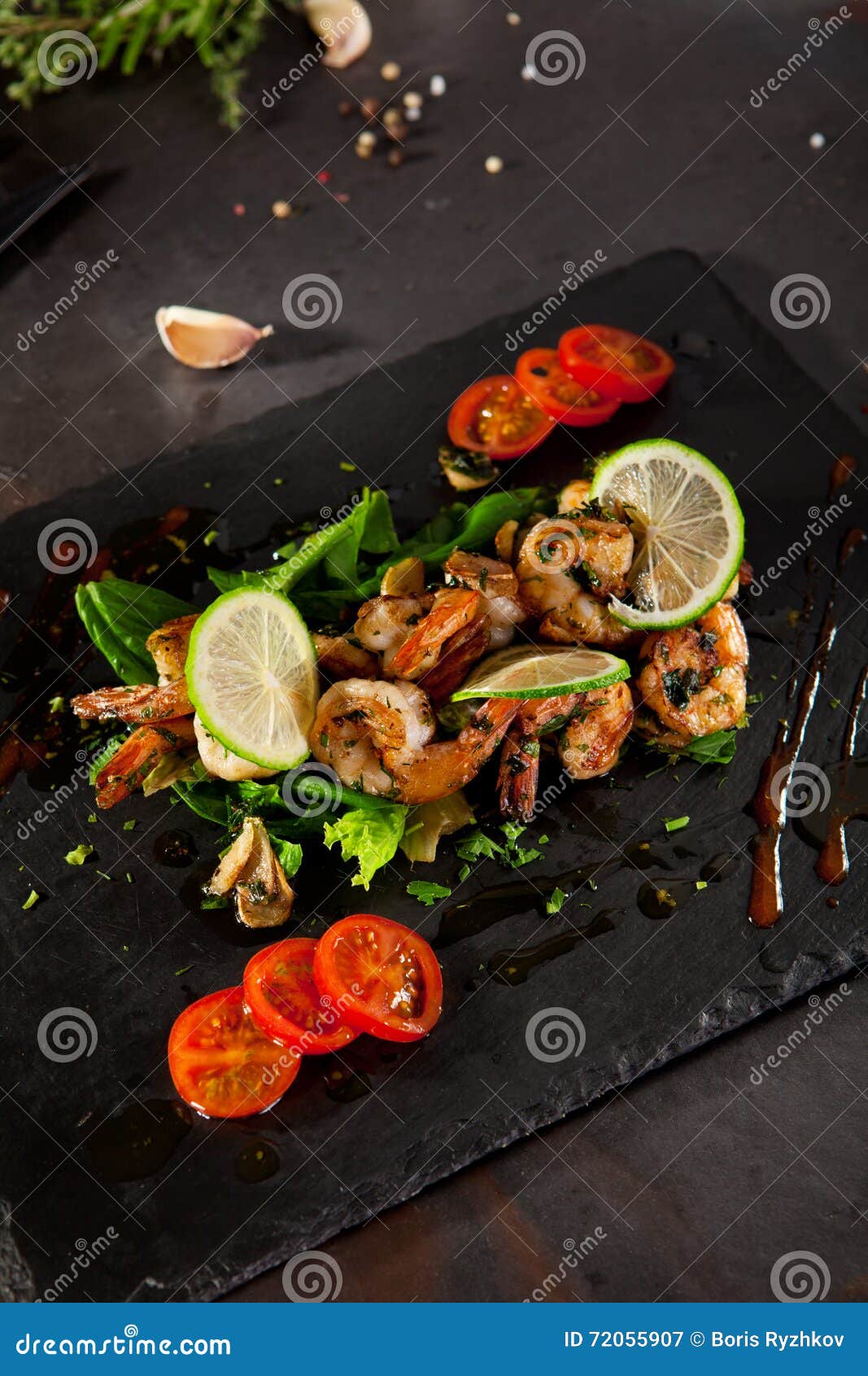 Hot Shrimp Appetizers stock image. Image of onion, healthy 72055907