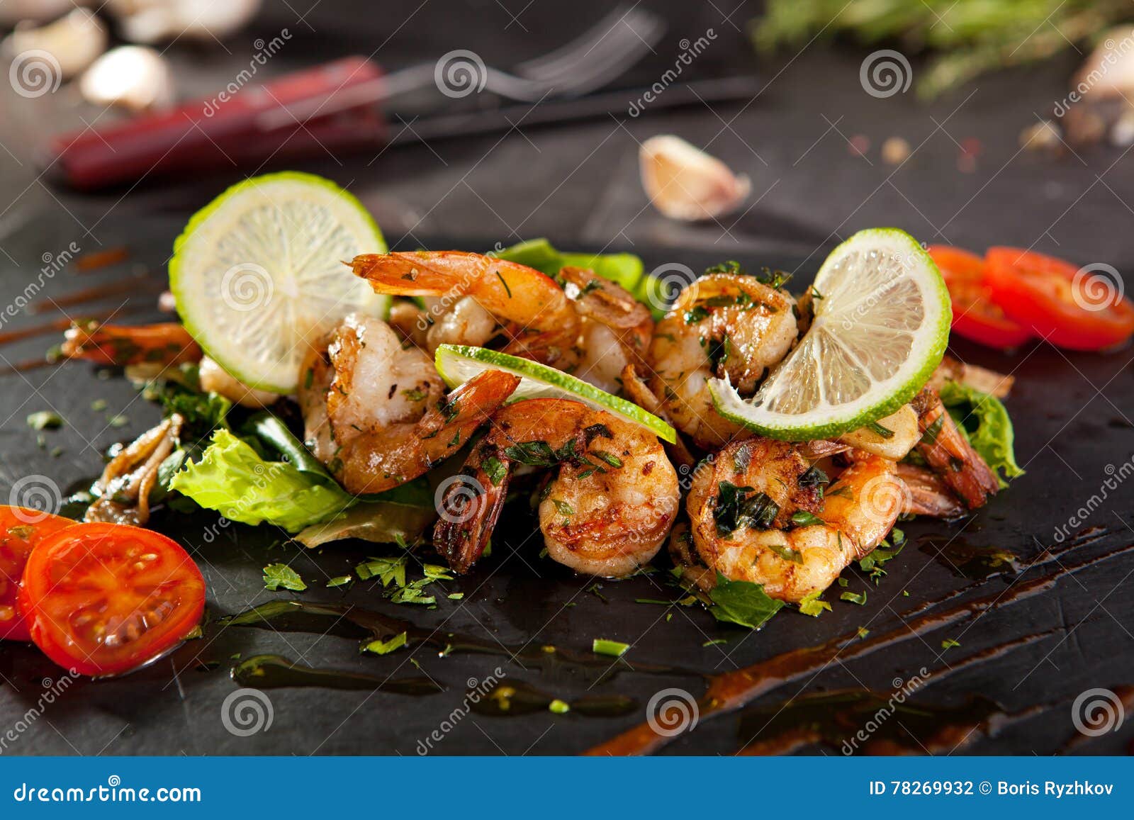 Hot Shrimp Appetizers stock photo. Image of nutrition 78269932