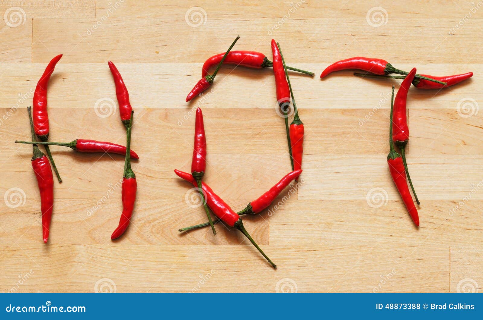 Hot spicy word stock photo. Image of thai, chili, chillies 48873388