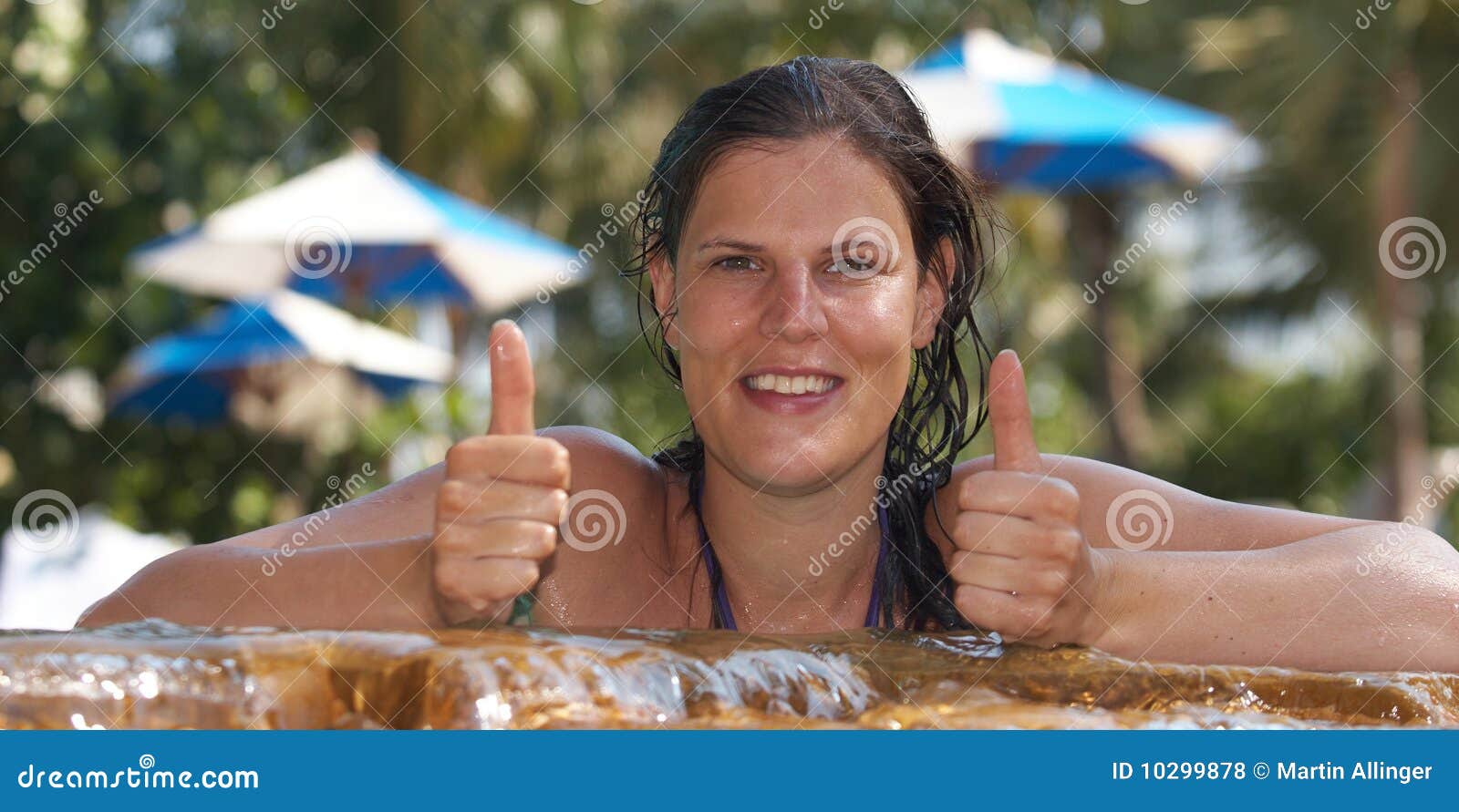 Hot in the summer stock photo. Image of bikini 10299878