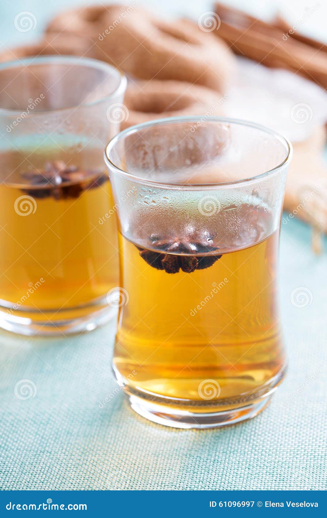 Hot tea with star anise stock image. Image of healthy 61096997