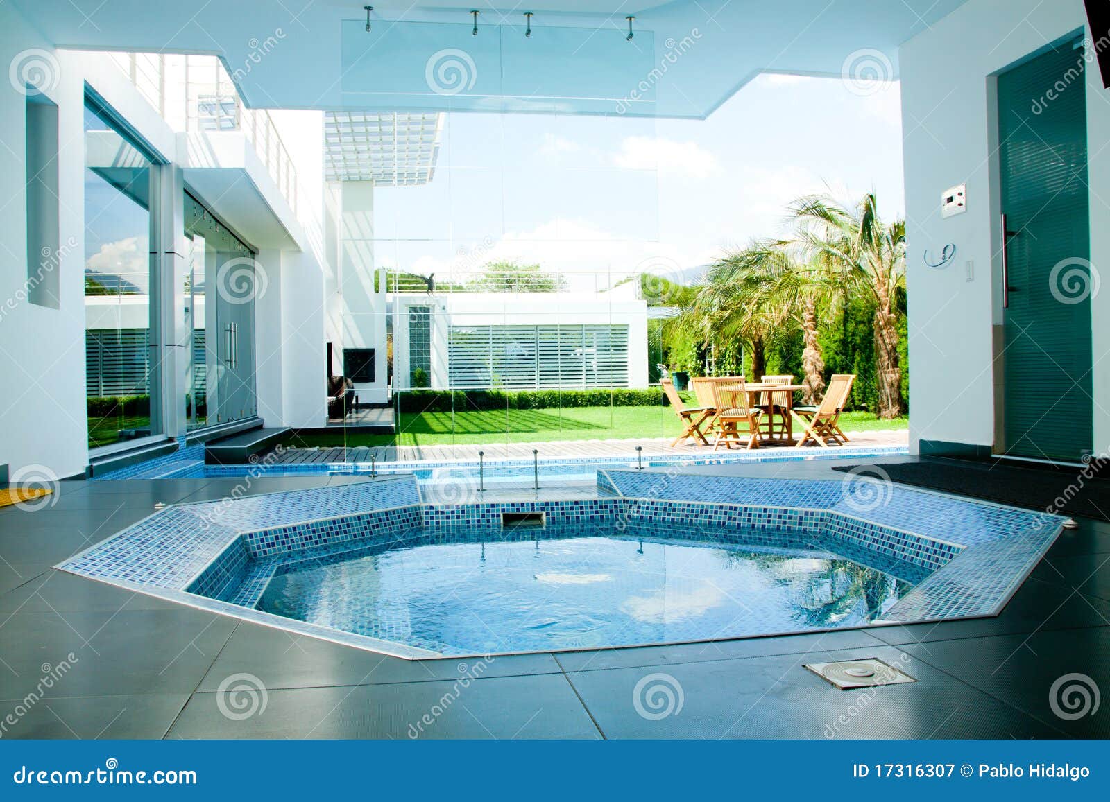 Hot Tub Stock Image Image Of Resort Water Interior 17316307