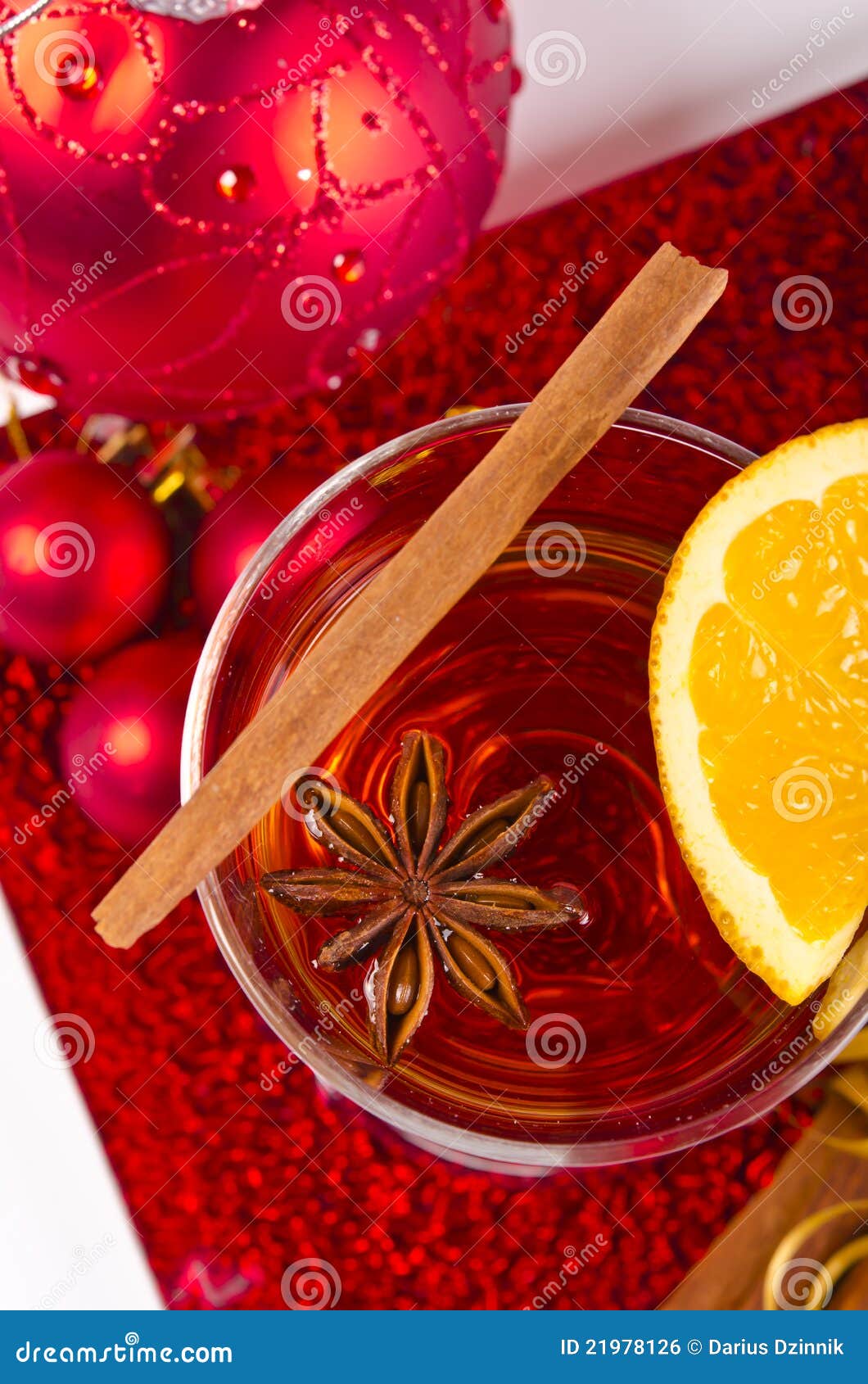Hot wine punch stock photo. Image of winter, beverage 21978126