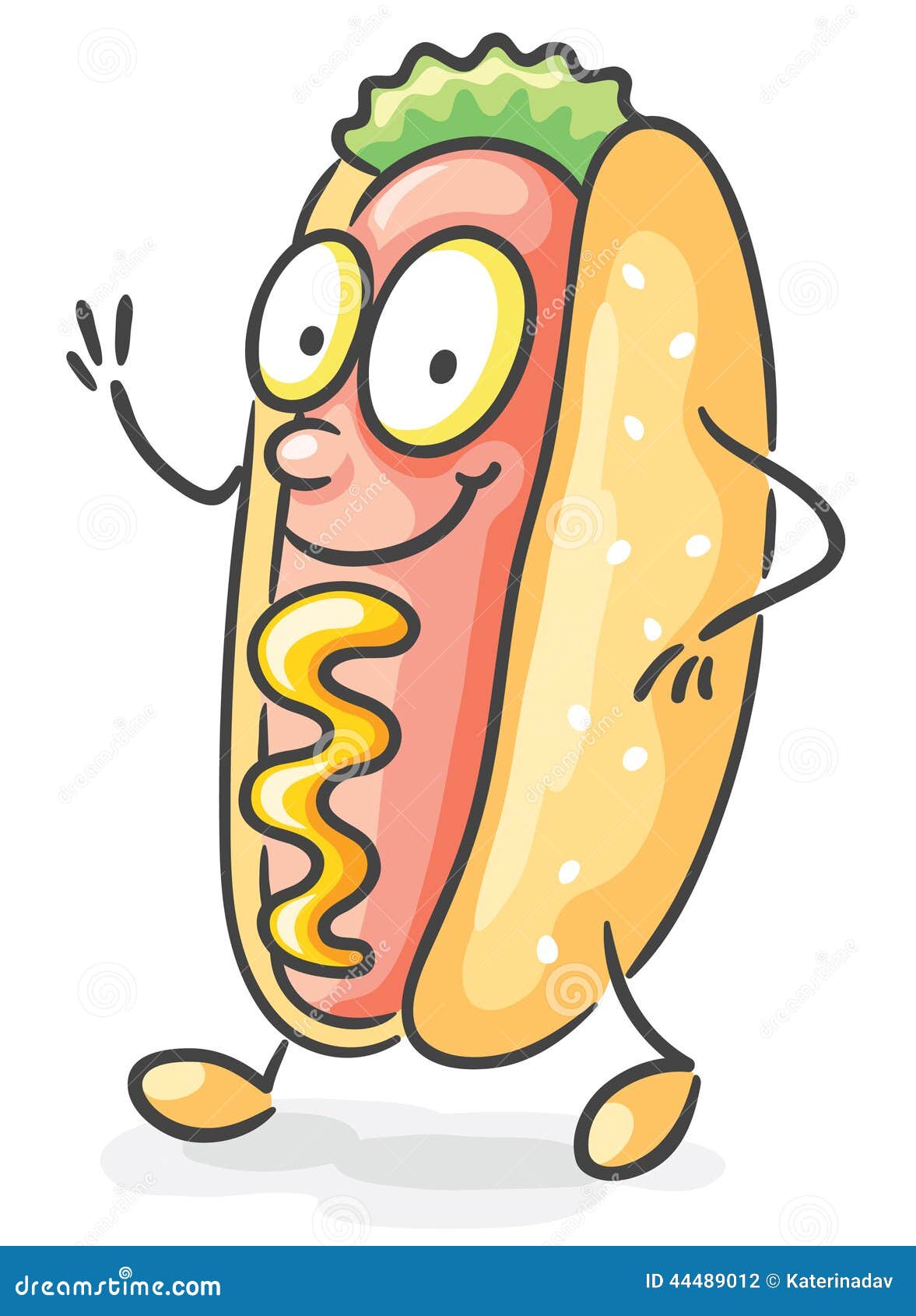 Hotdog stock vector. Illustration of food, cute, healthy - 44489012 Hotdog stock vector. Illustration of food, cute, healthy - 44489012
