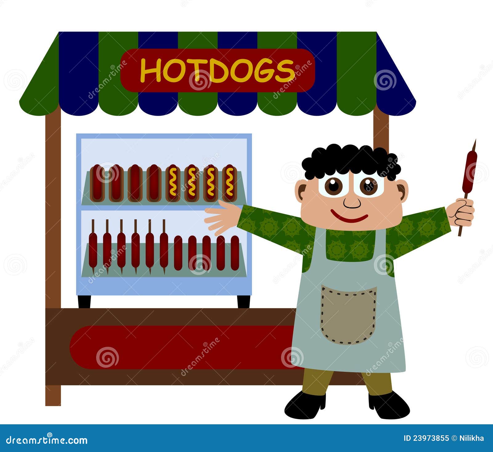 clipart hot dog stand - photo #24