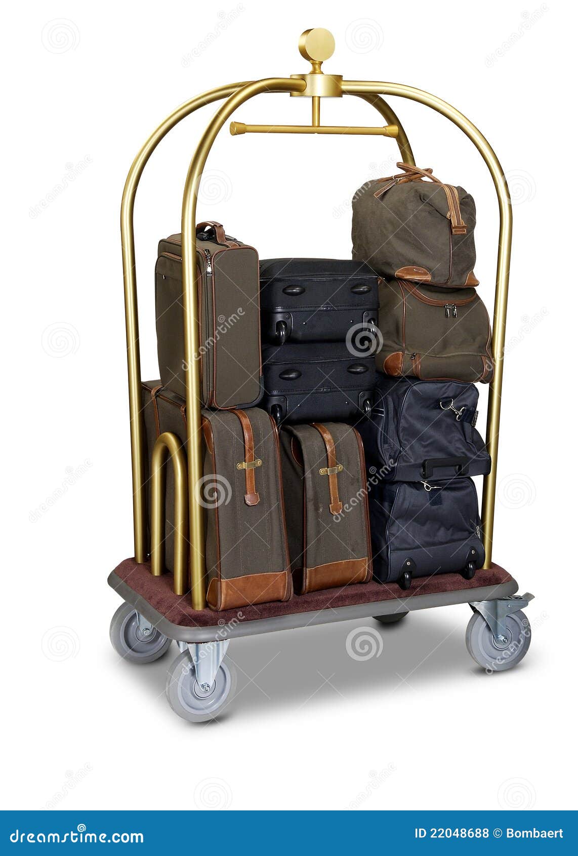 hotel baggage cart