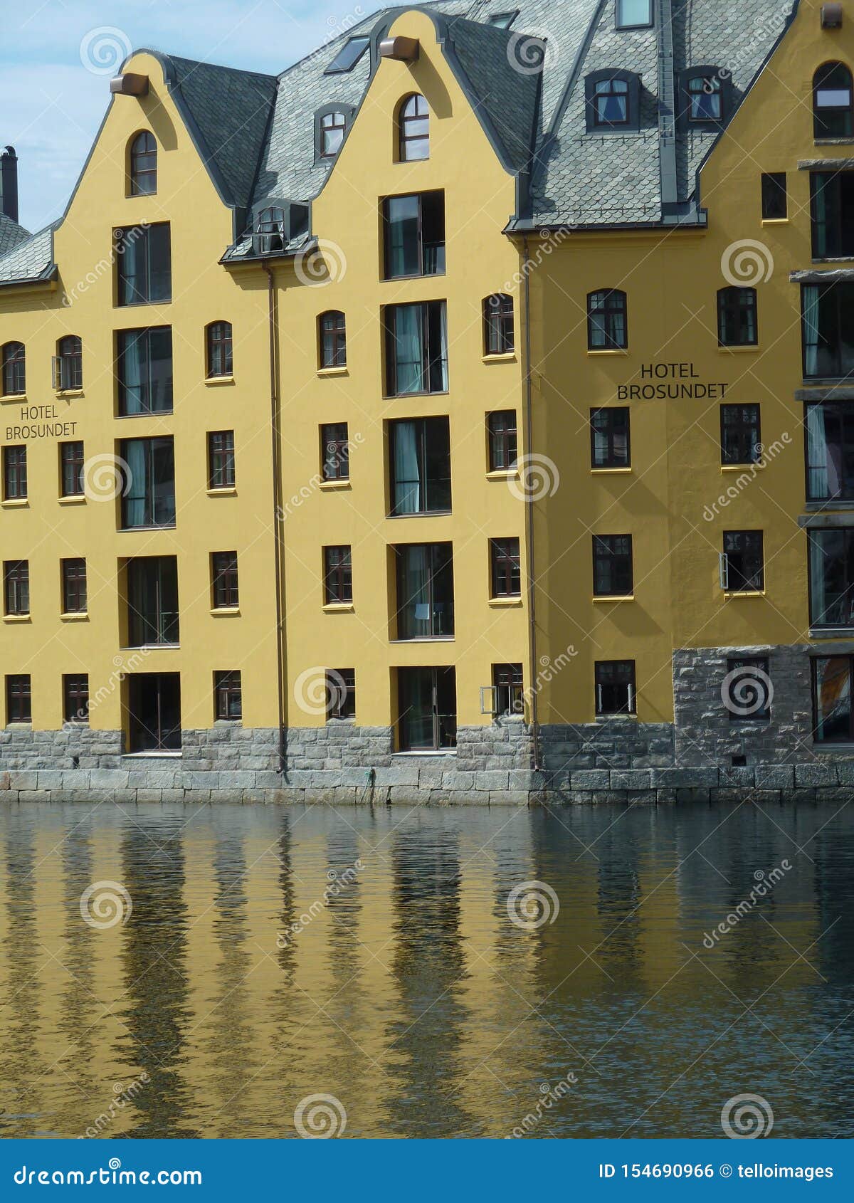 Alesund Norway Hotels; Hotel Brosundet Alesund Nord Redaktionelles Foto - Bild von geschäft