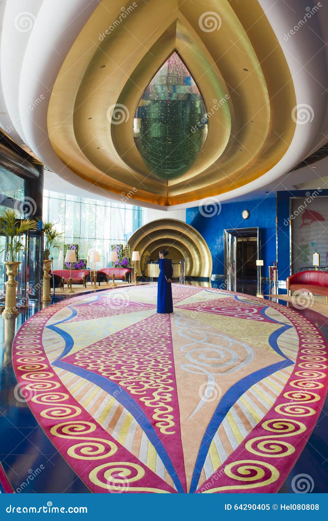 Hotel Burj Al Arab Dubai Editorial Image Image Of Middle