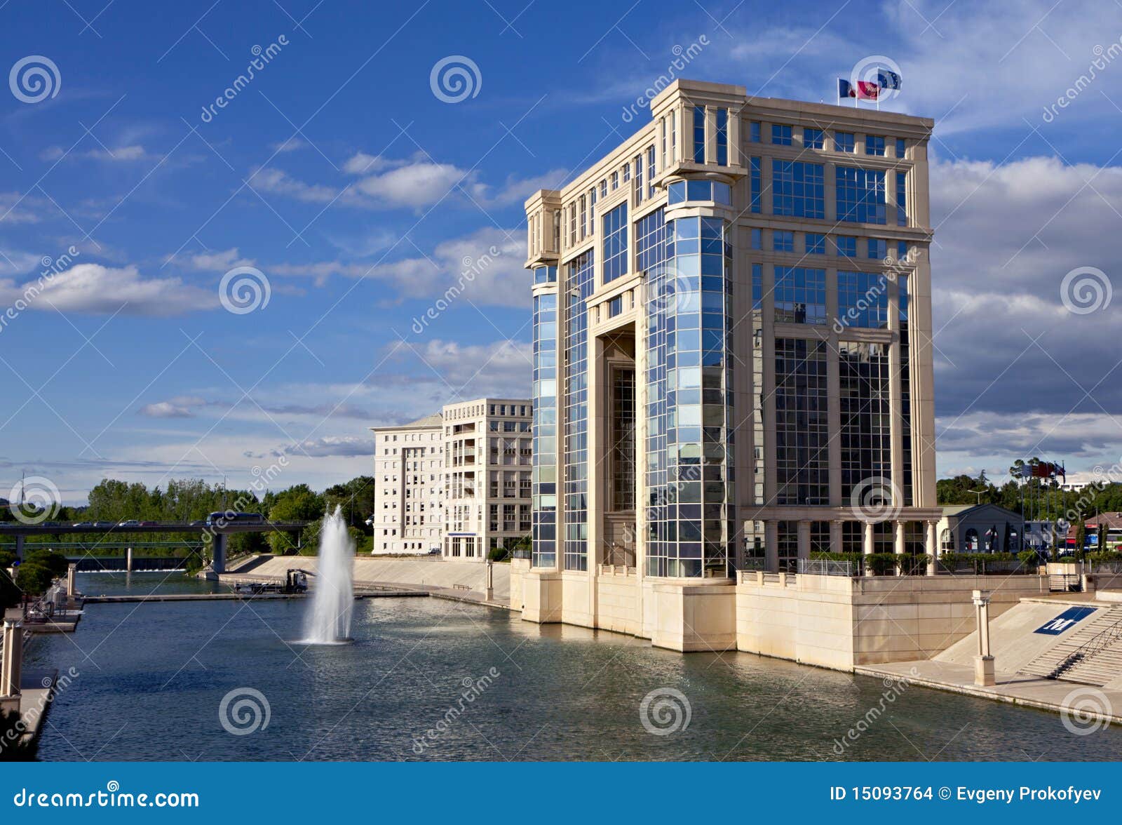  Hotel De Region Montpellier  Stock Photo Image of bridge 