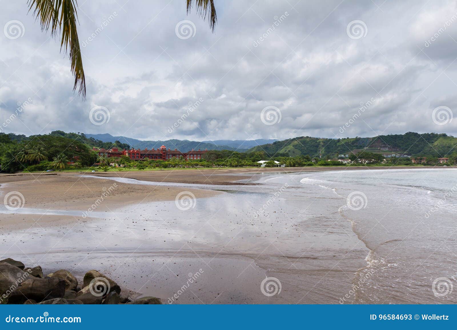 Hotel Della Spiaggia in Costa Rica Fotografia Stock Editoriale ...
