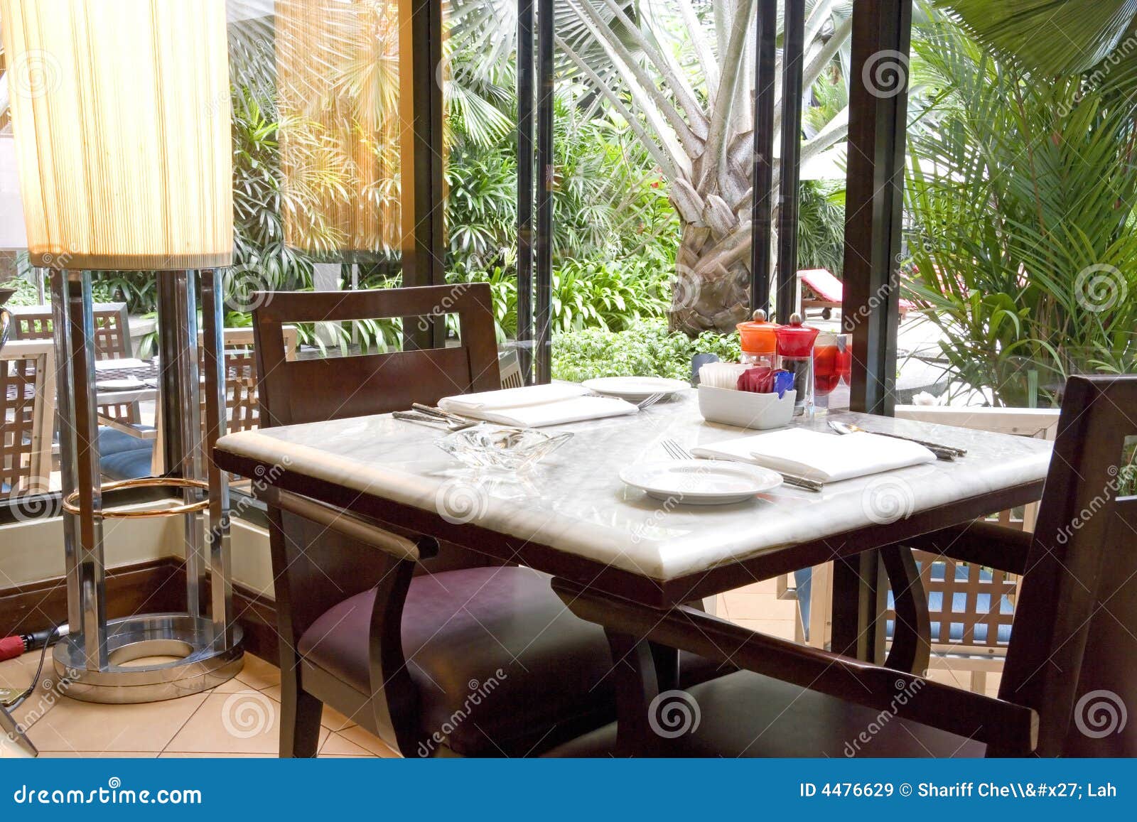 Hotel Dining Table stock image. Image of home, dine, furniture 4476629