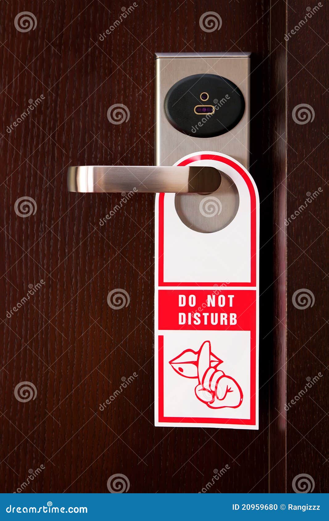 Hotel door handle stock photo. Image of brown, clean 20959680