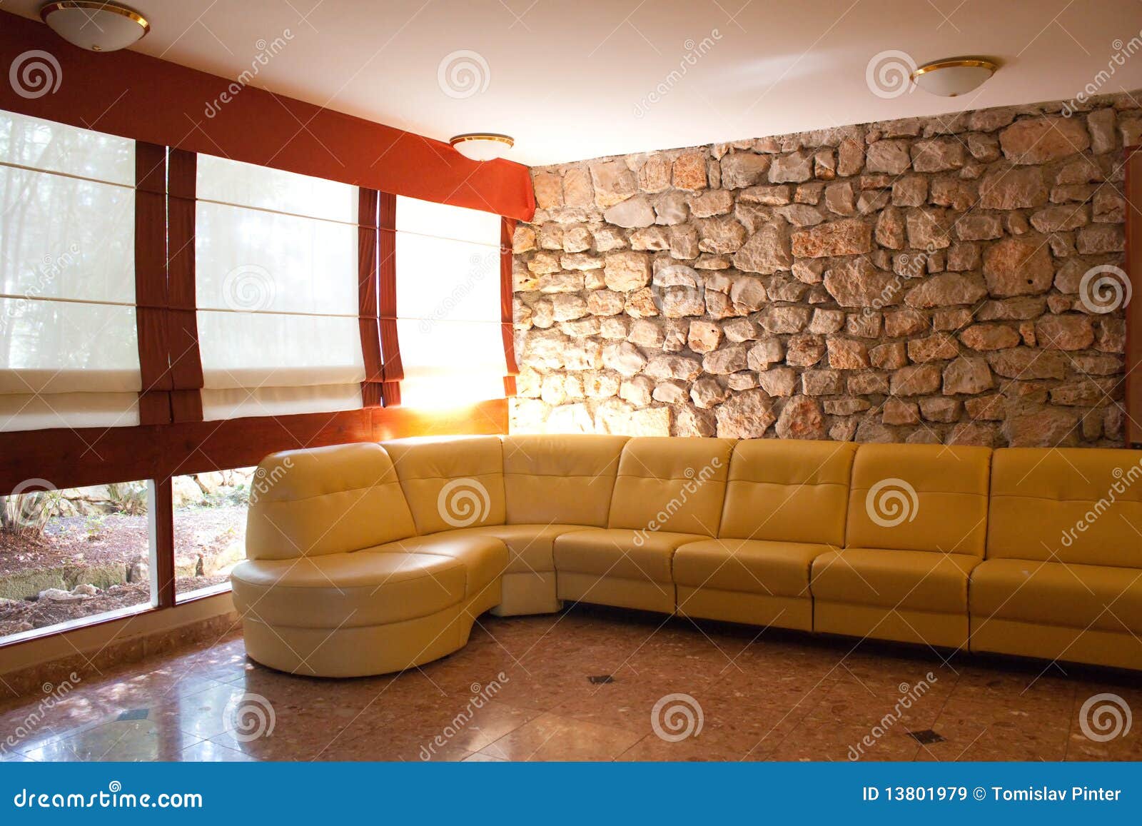 Hotel hallway sofa stock image. Image of decor, classy 13801979