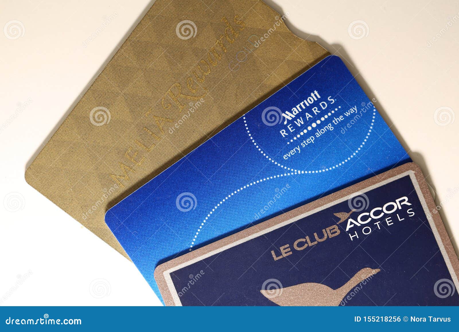 Hotel Membership Rewards Cards: Marriott Rewards Card, Melia Rewards Gold Card, Le Club Accor ...