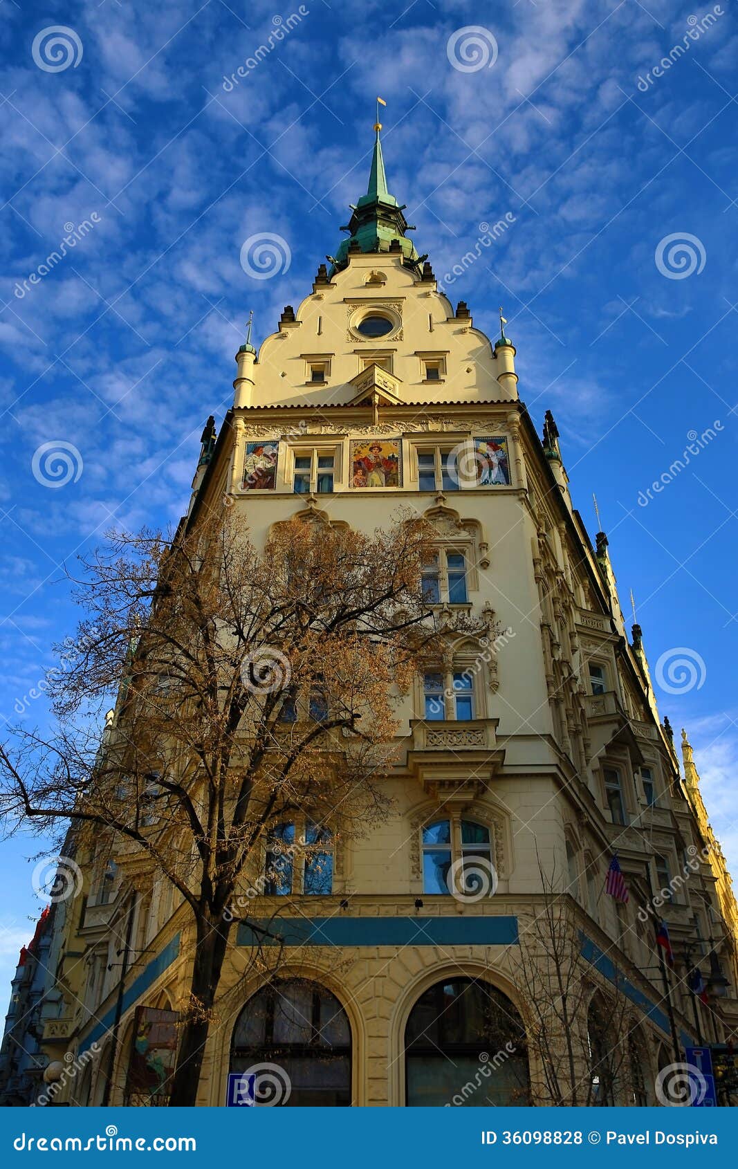 Hotel Paris Construcoes Velhas Cidade Velha Praga Republica Checa Foto De Stock Imagem De Velha Hotel 3609