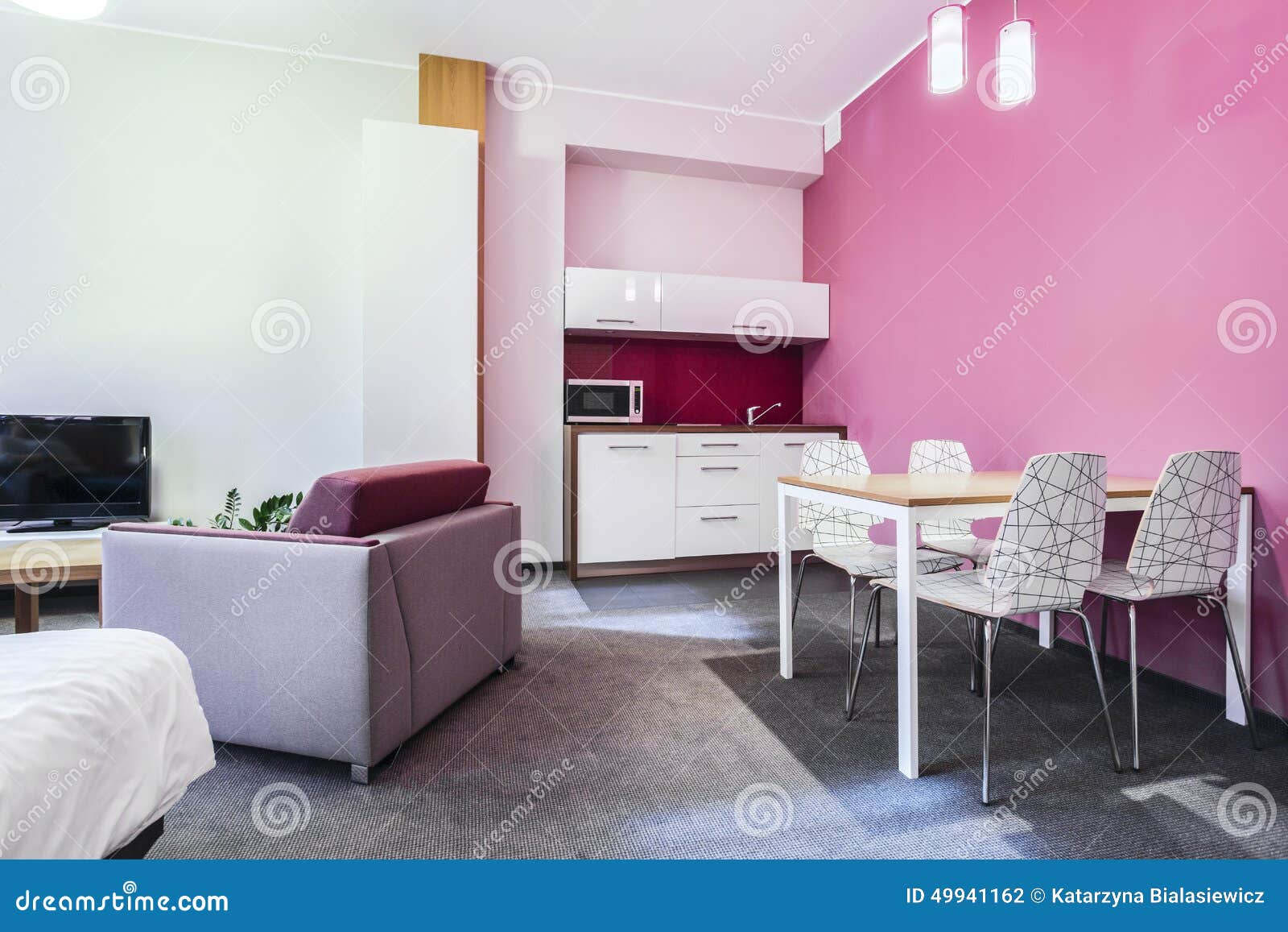 Hotel Room with Two Single Beds Stock Photo Image of home