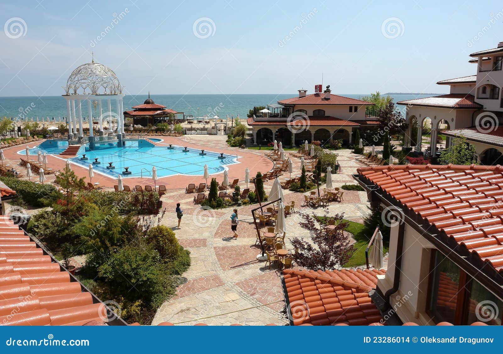 Sunny Beach, Bulgaria- June 2023: Night View Of The Smartline Meridian ...