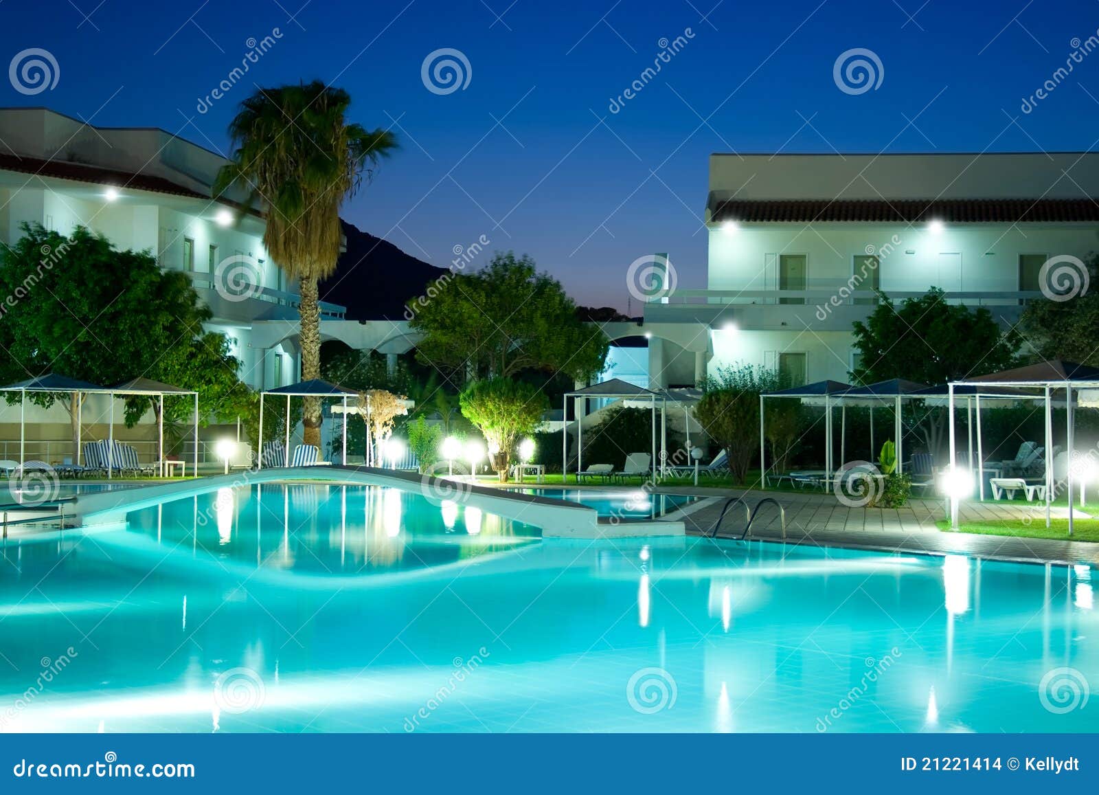 Hotel swimming pool stock photo. Image of outside, outdoor - 21221414