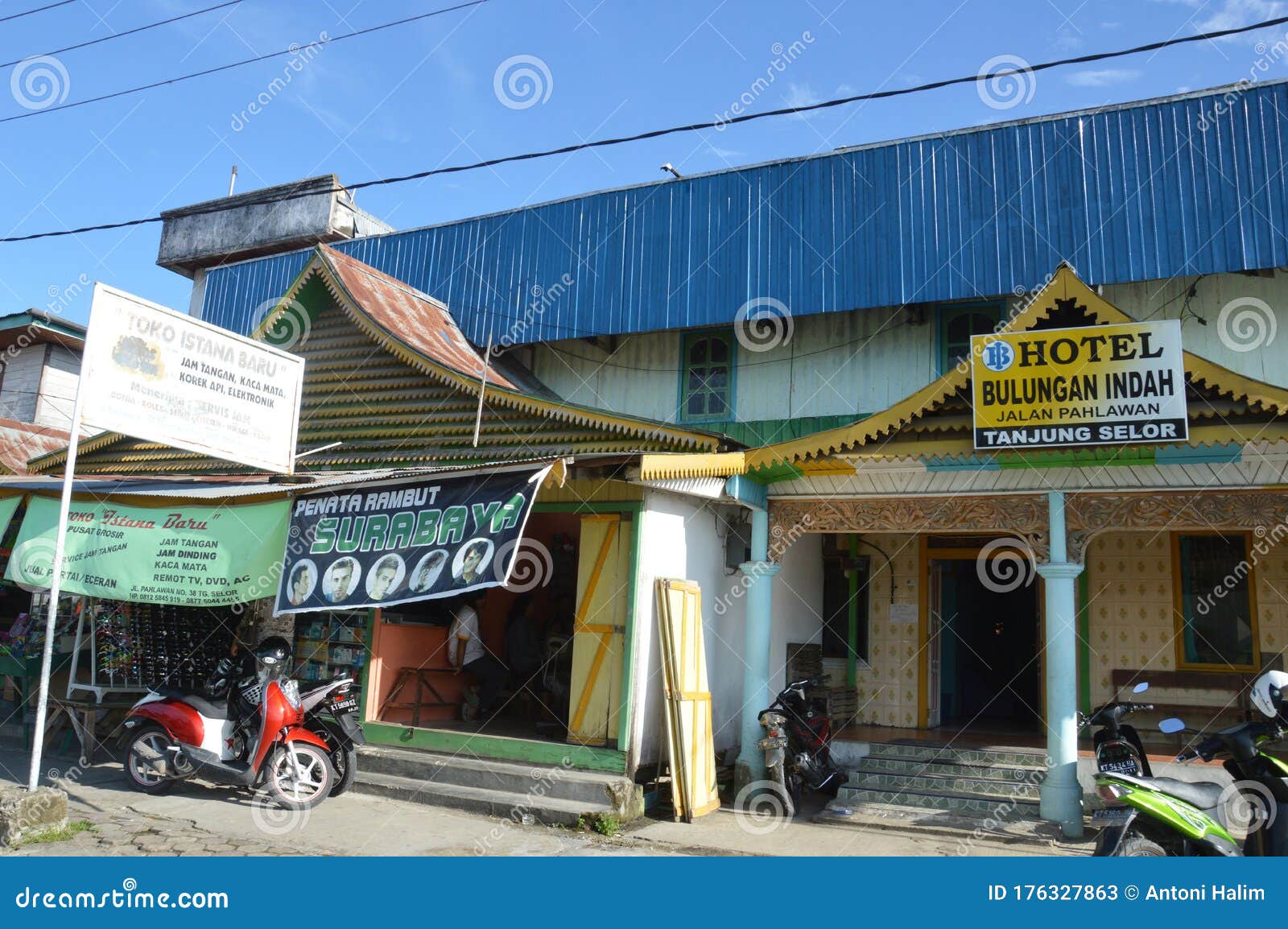 Hotel in Tanjung Selor Indonesia Editorial Stock Photo Image of