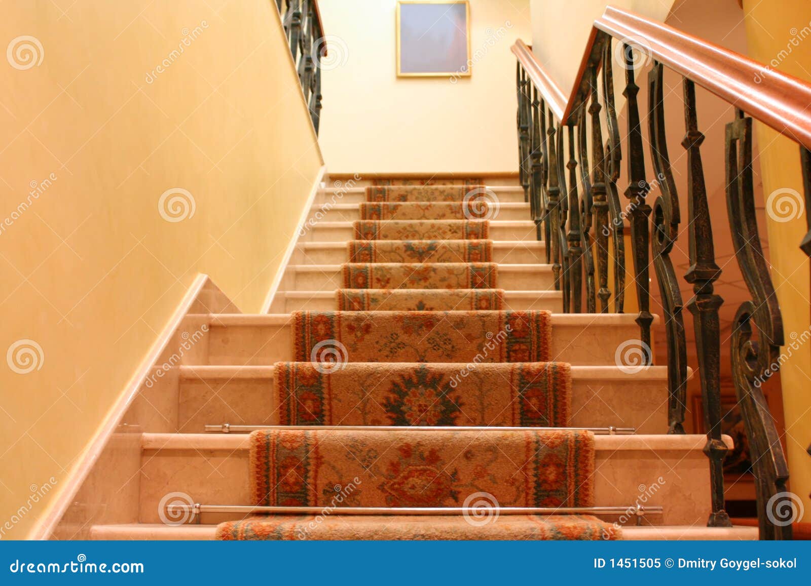 Hotel upstairs stock image. Image of carpet, motel, floor - 1451505