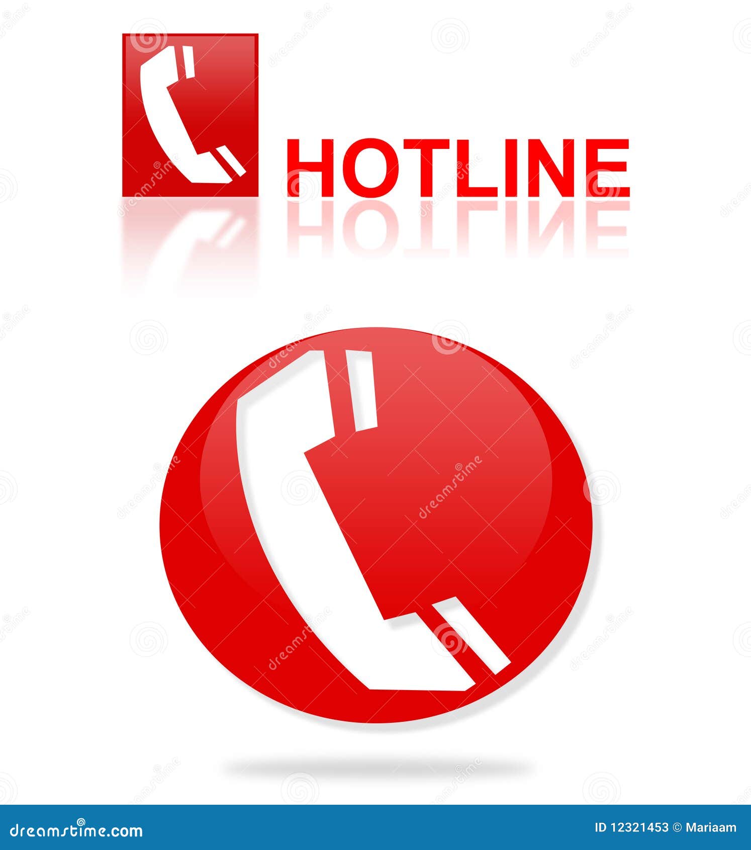 Hotline Royalty-Free Stock Photo | CartoonDealer.com #12321453