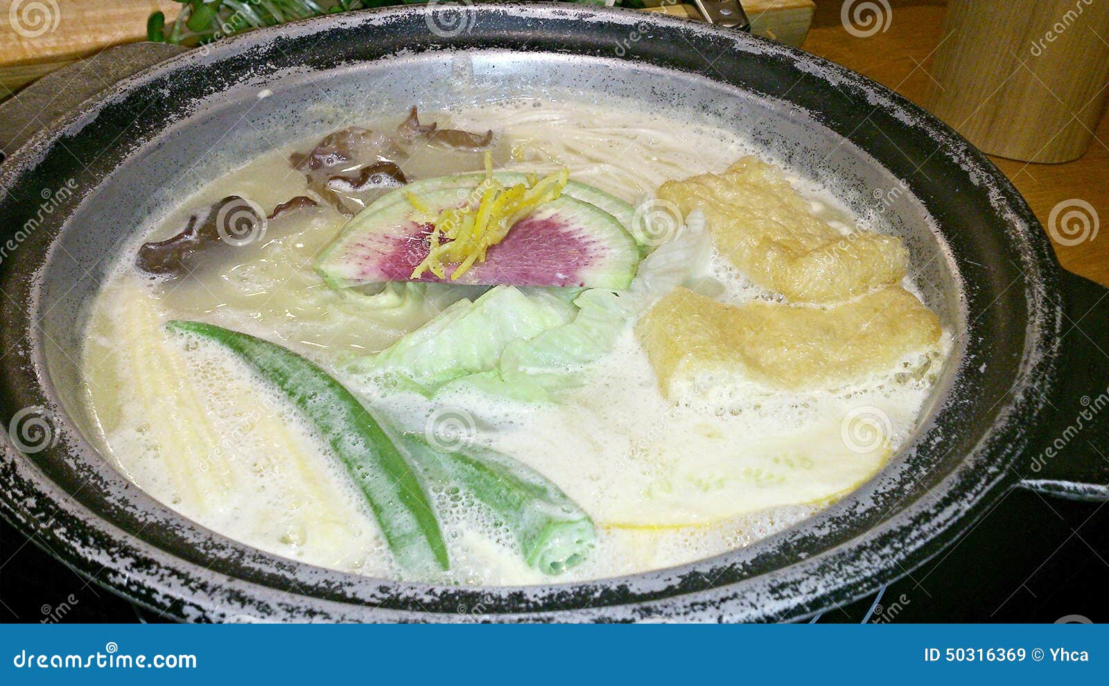 Hotpot full of ingredients stock image. Image of ingredients 50316369