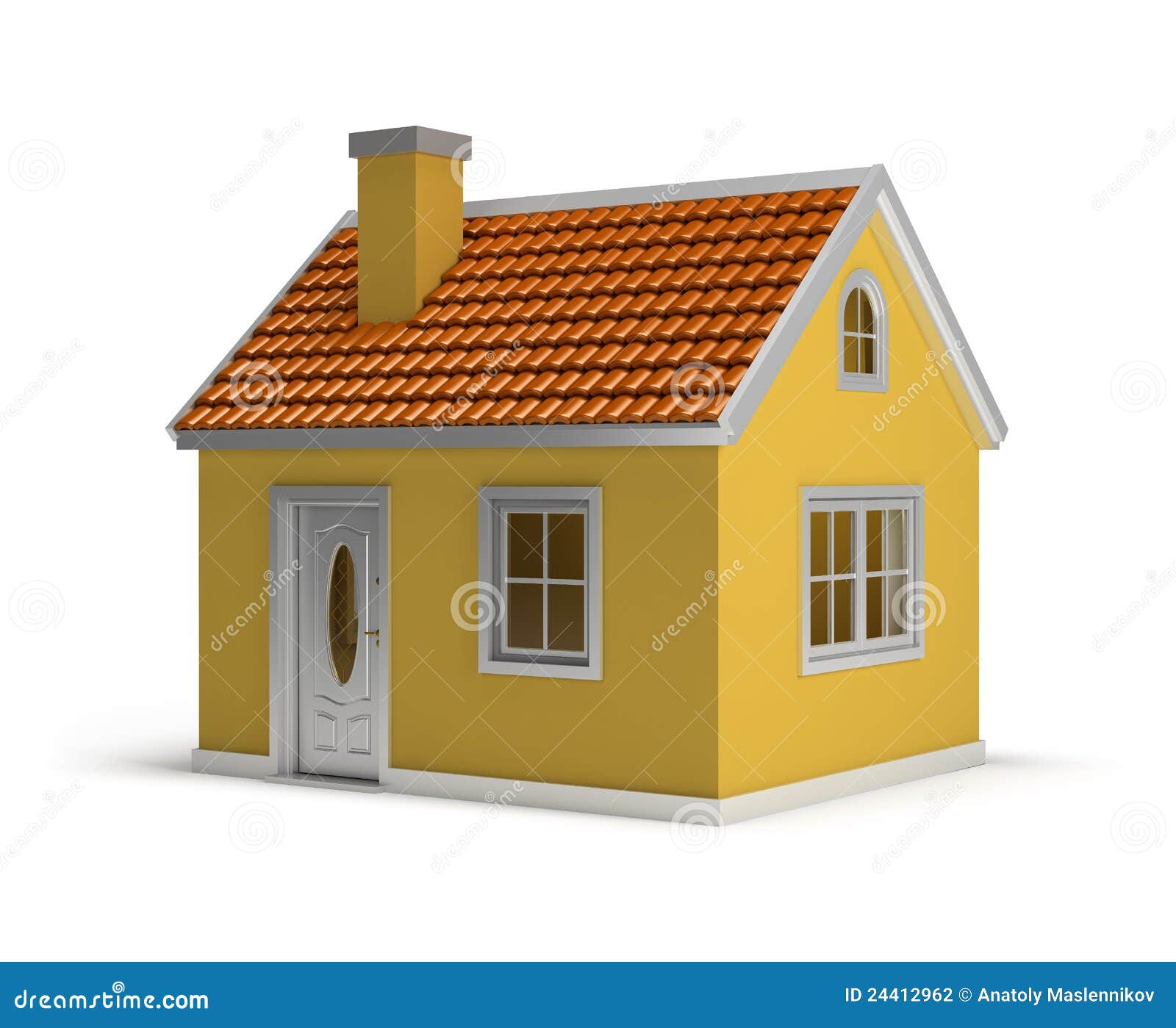 House stock illustration. Illustration of build, construction - 24412962