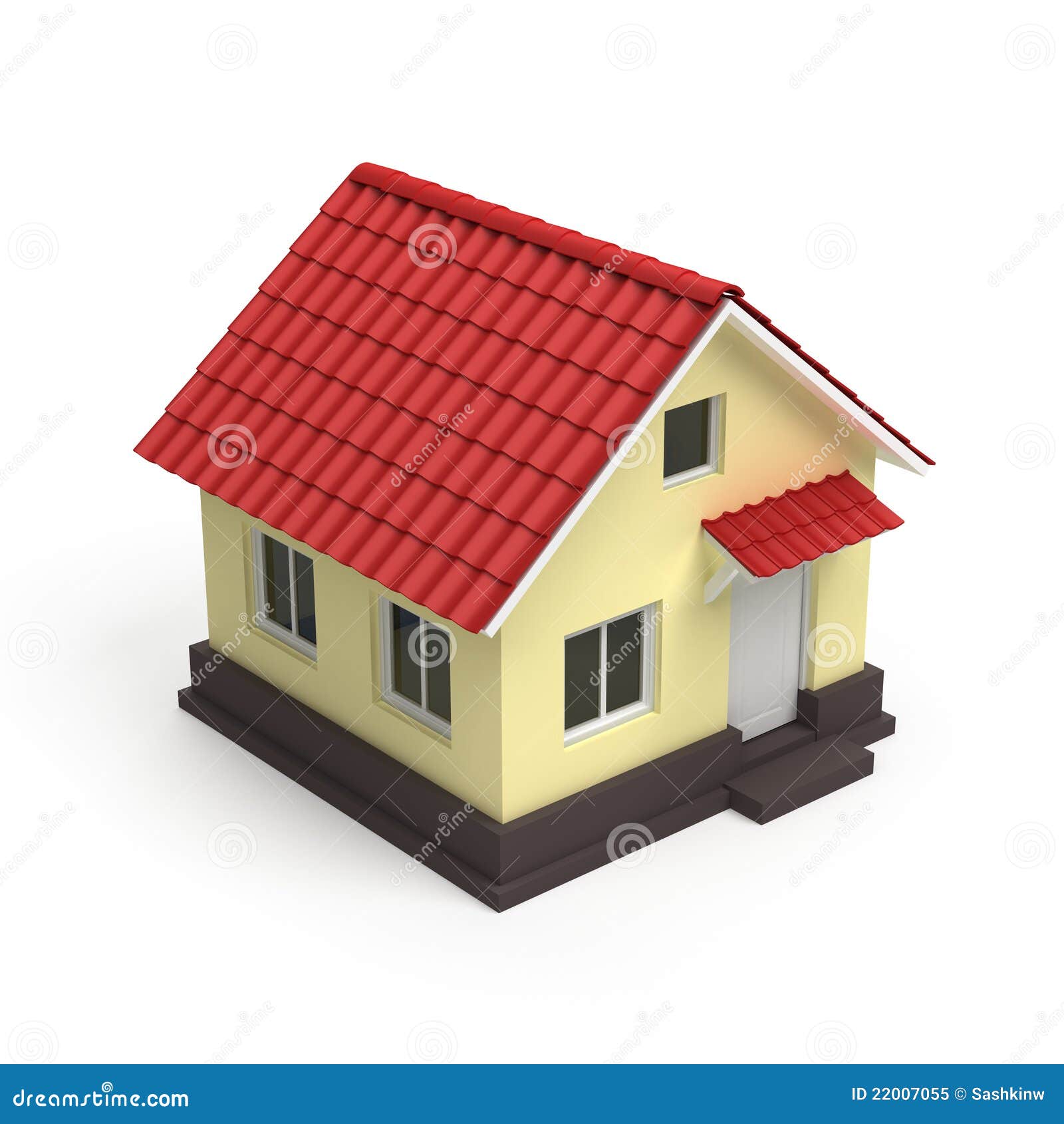 3d house icon