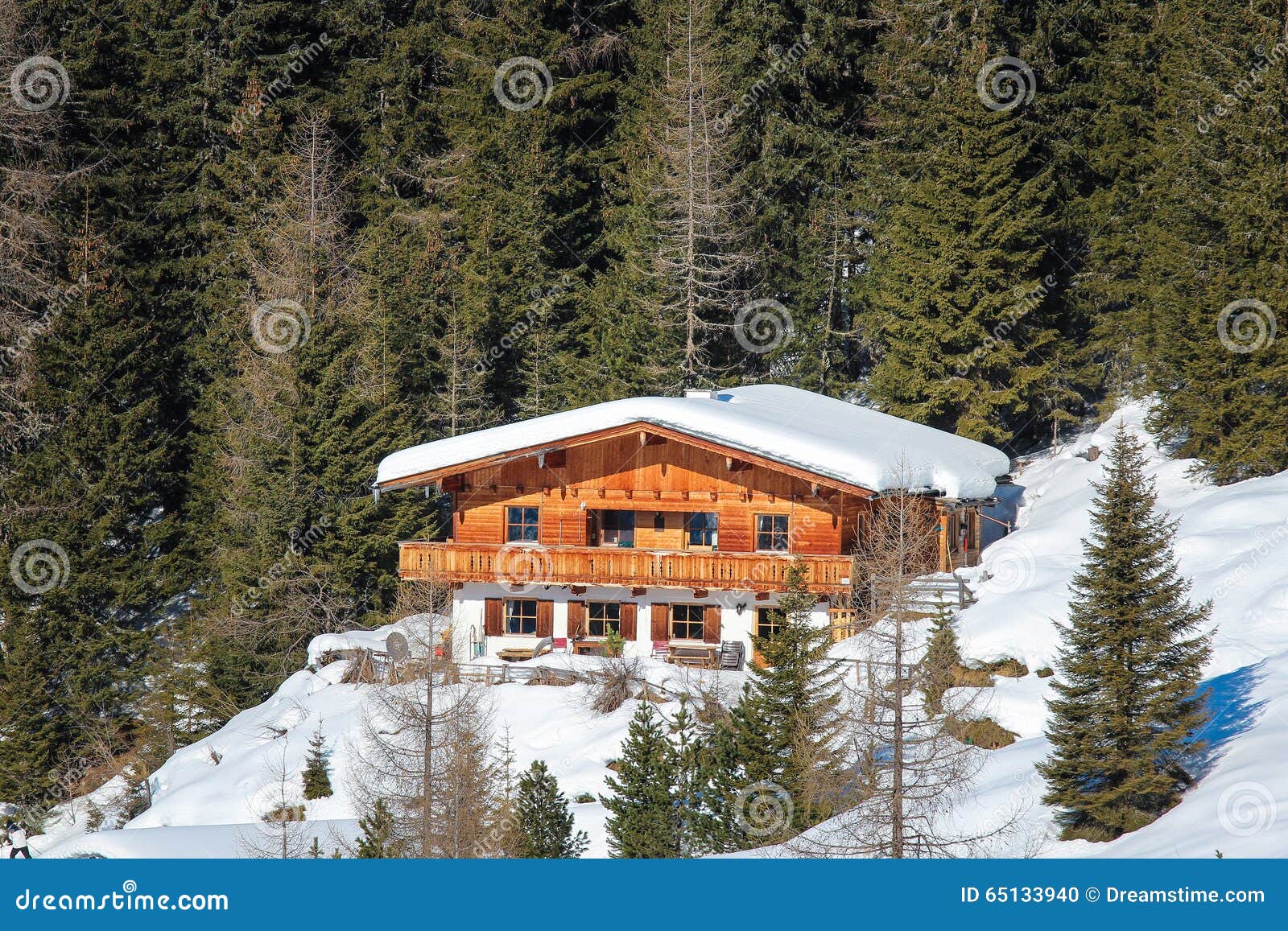House in Alps, Tirol stock photo. Image of mountain, tirol 65133940