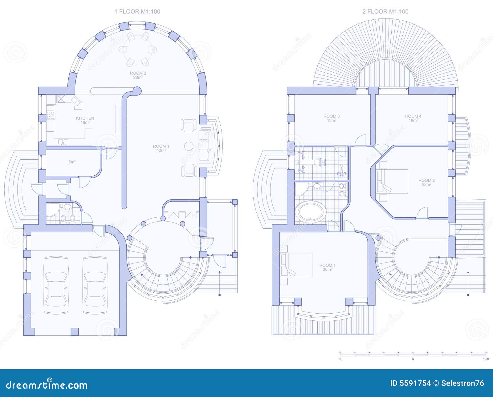  House  Architecture  Plan  Stock Images Image 5591754