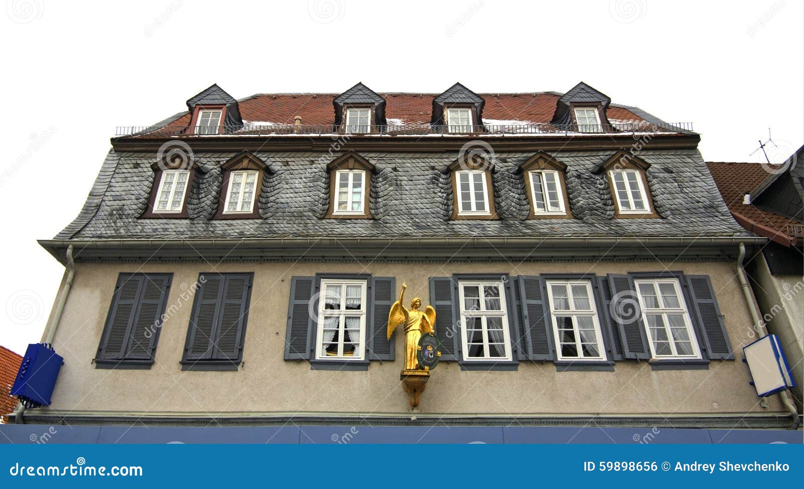 House in Bad Vilbel. Germany Stock Photo Image of facade, house 59898656