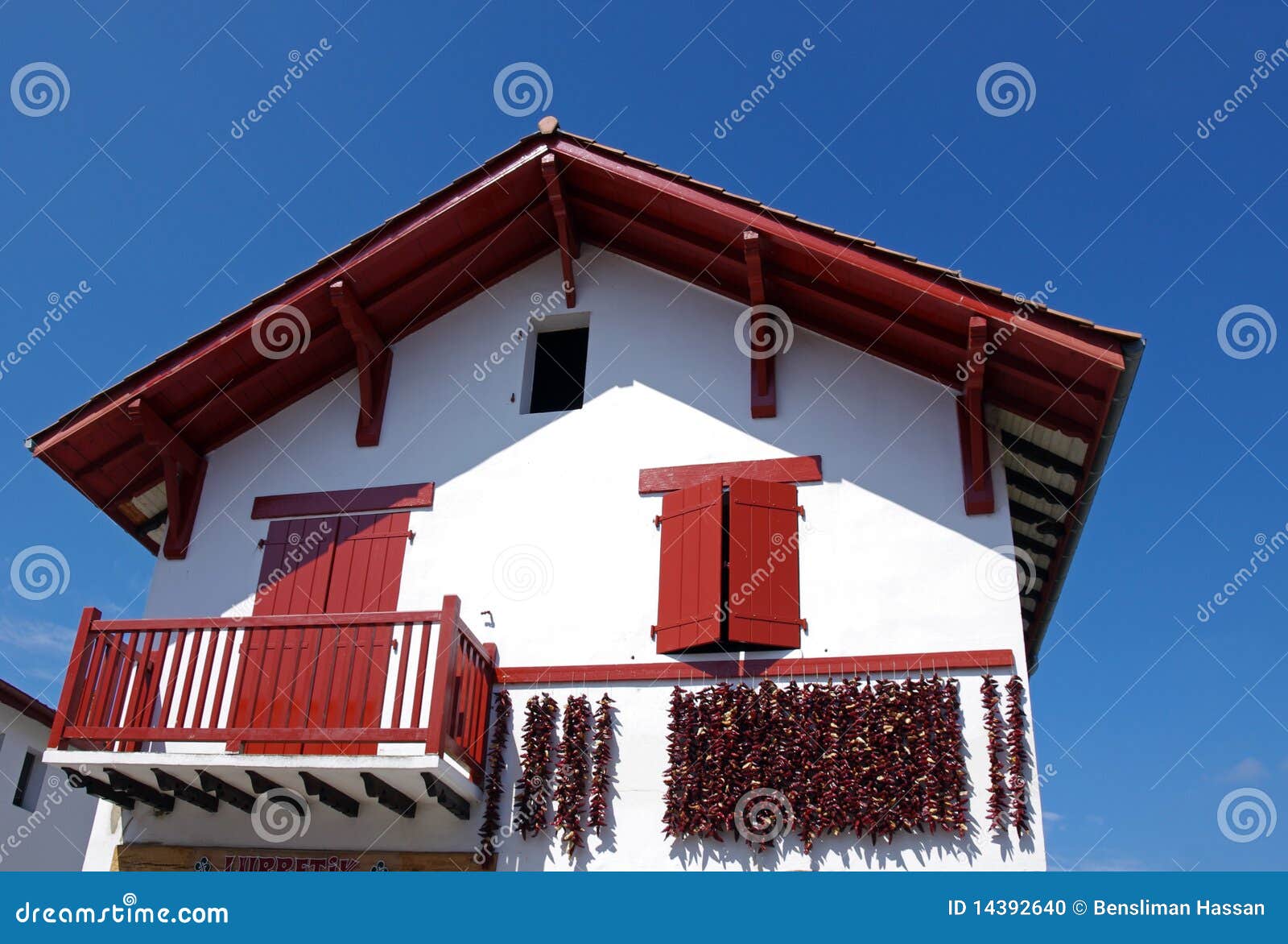 House of basque country stock photo. Image of travel 14392640