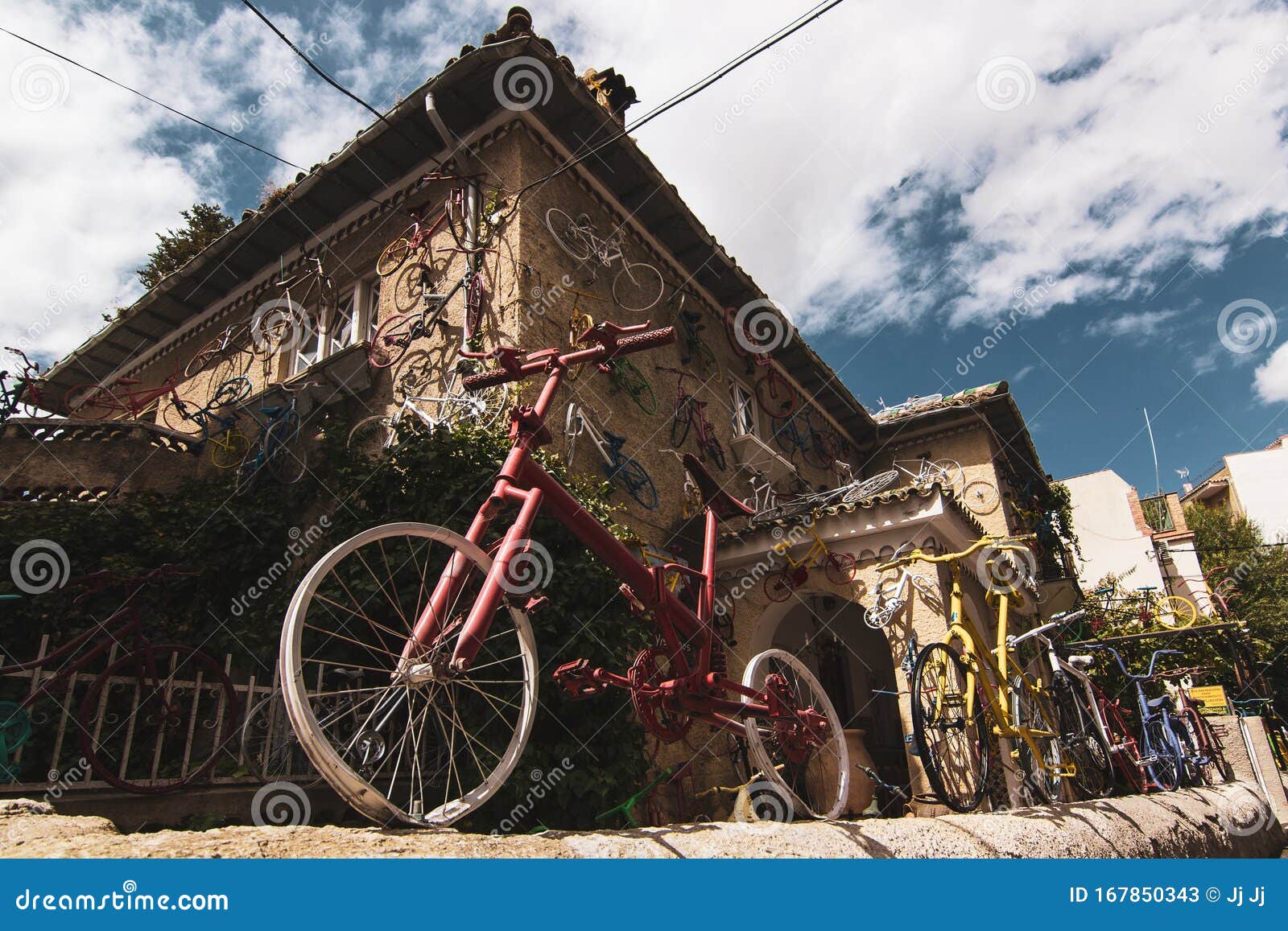 the house of bikes in cazorla. la casa de las bicicletas