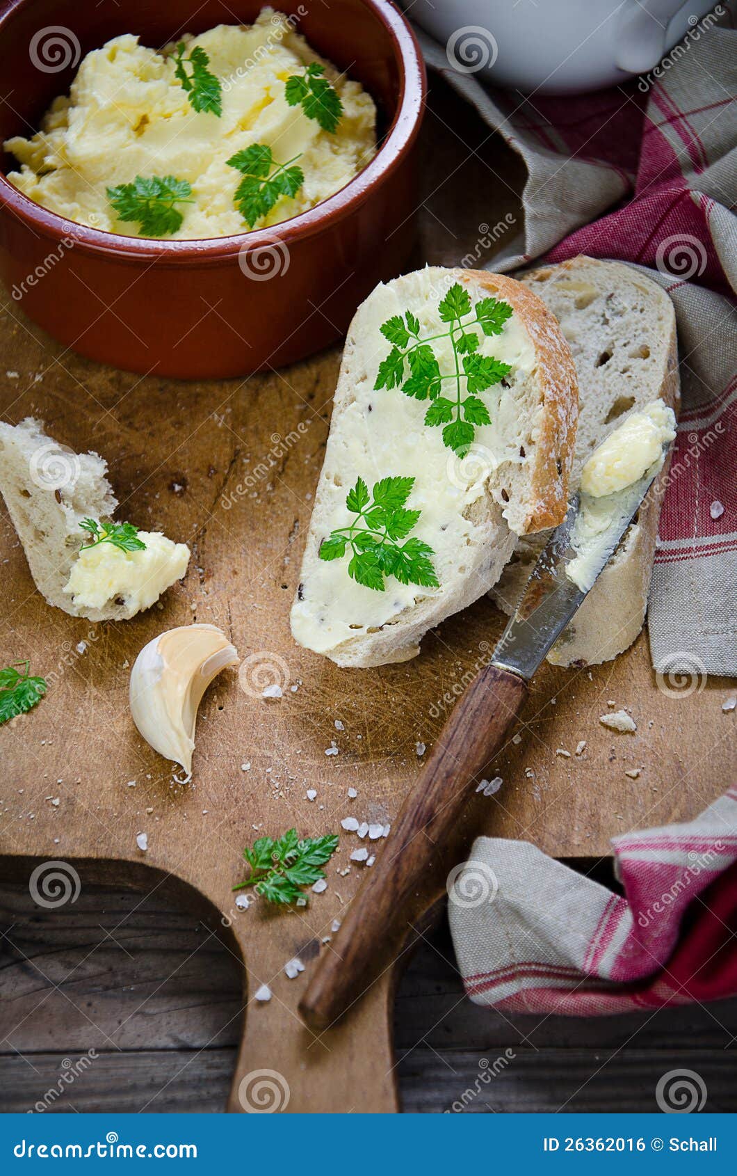 House butter and bread stock photo. Image of rich, cakes 26362016