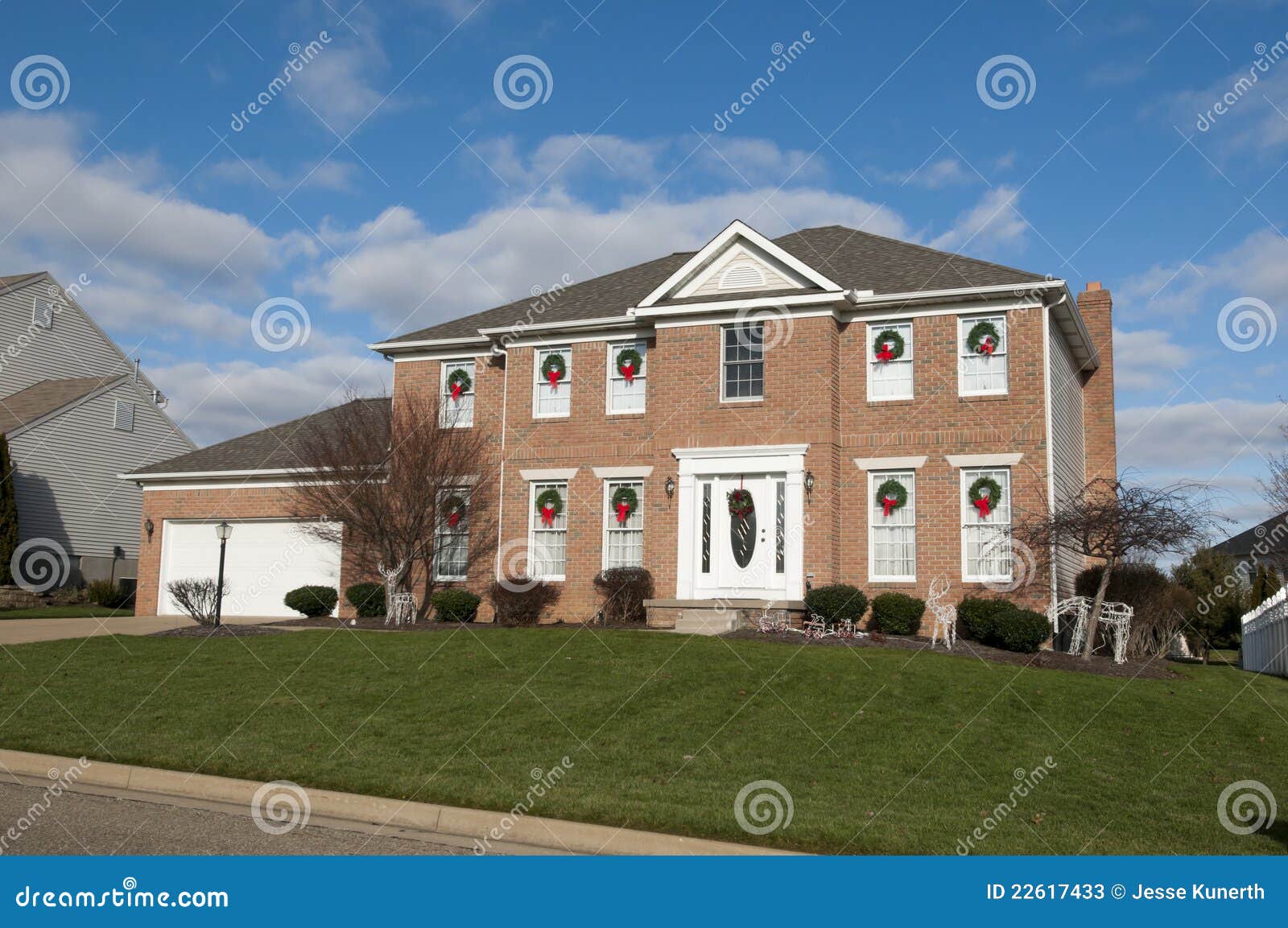 House in Canton, Ohio stock image. Image of neighborhood 22617433