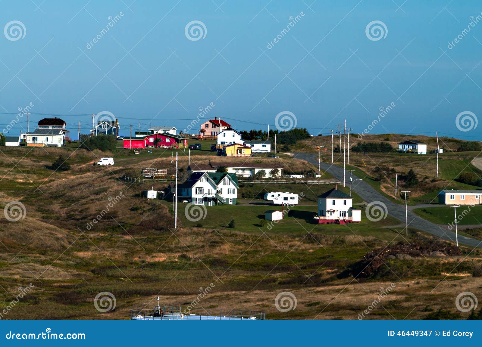 House in CapauxMeules stock image. Image of view, canada 46449347
