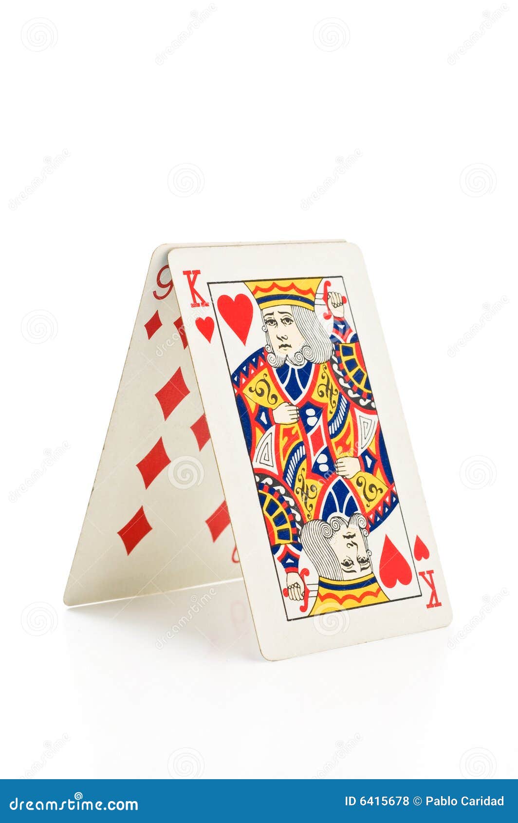 House of cards. stock photo. Image of king, casino, suit 6415678