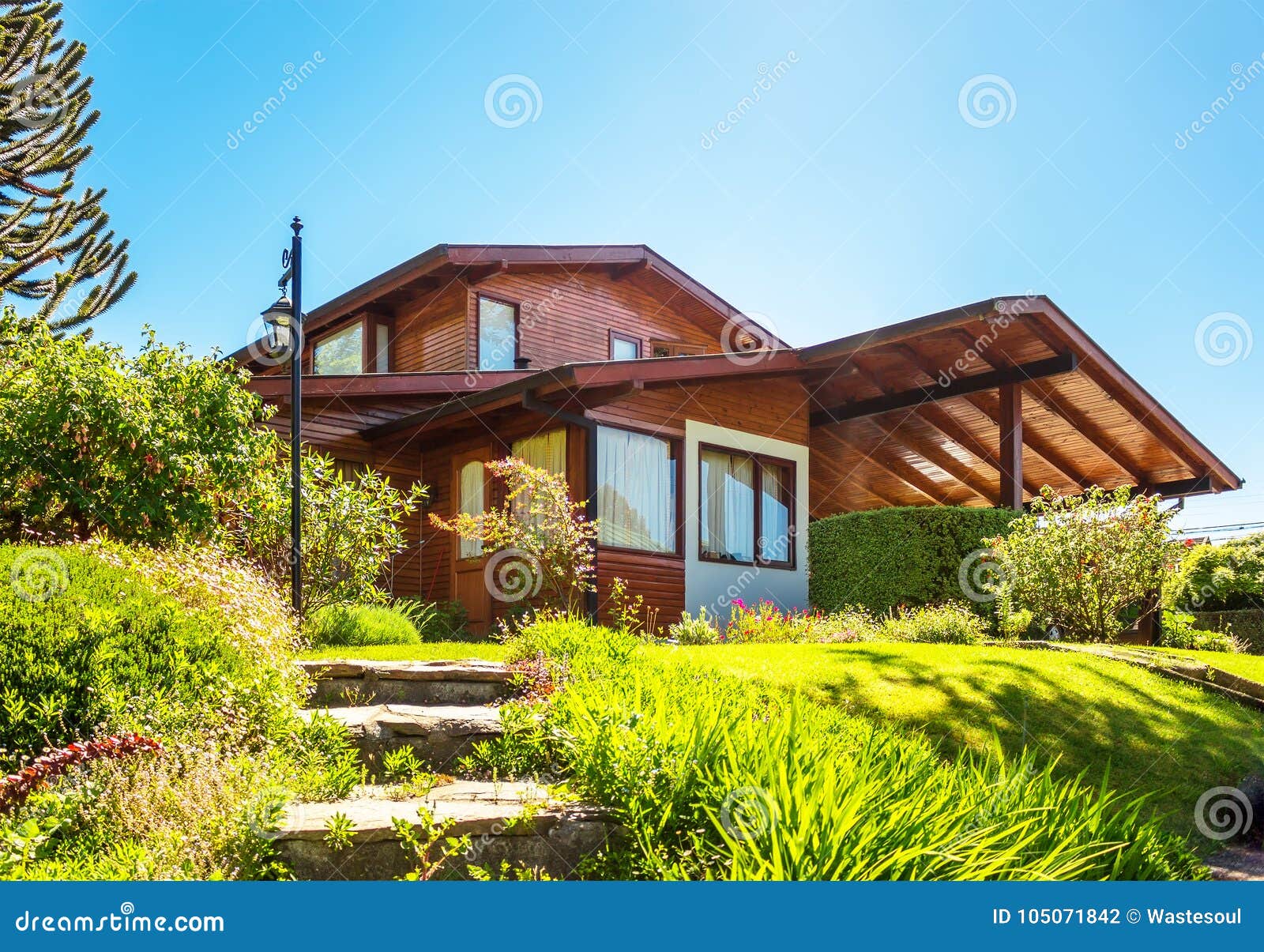 House in Chile stock photo. Image of property, modern 105071842