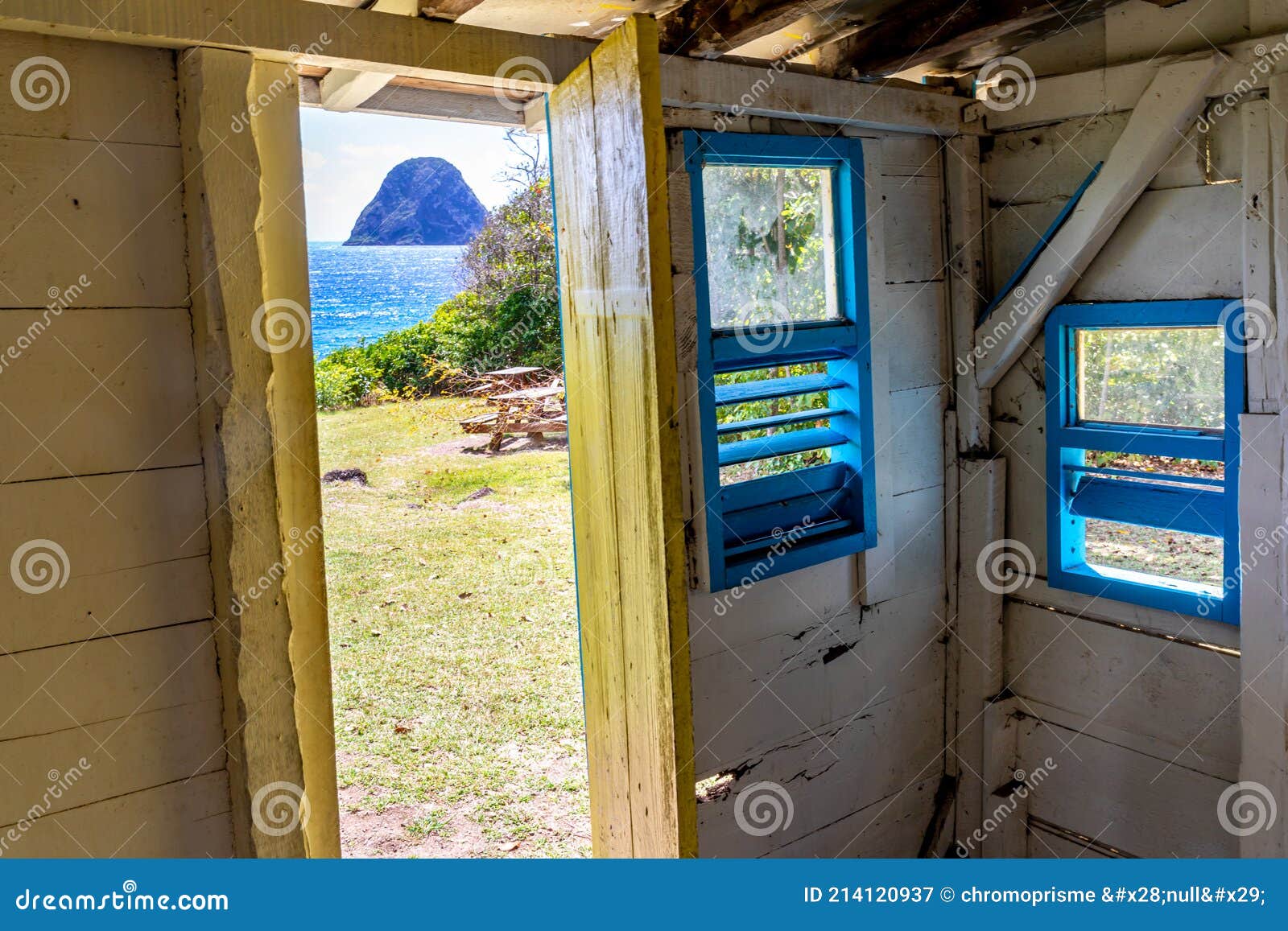 the house of the convict maison du bagnard, le diamant, martinique