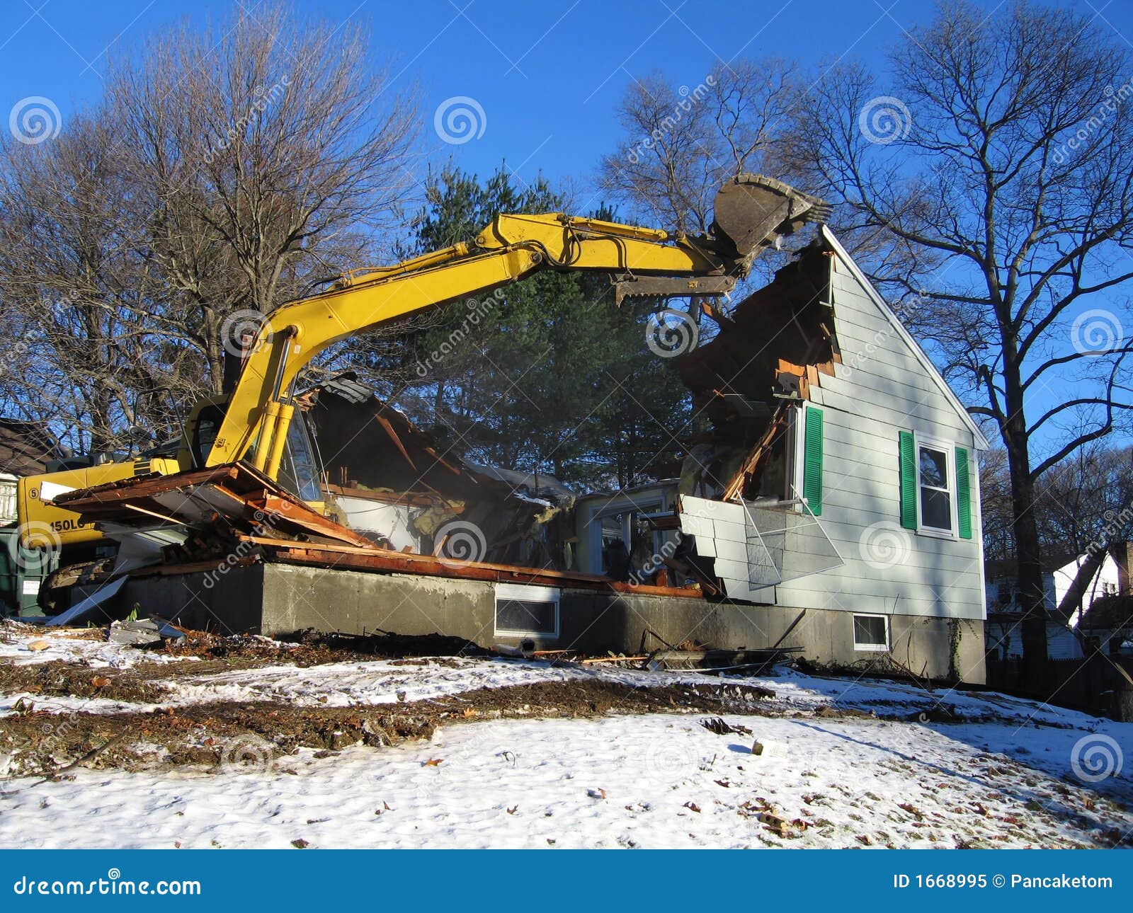 house demolition